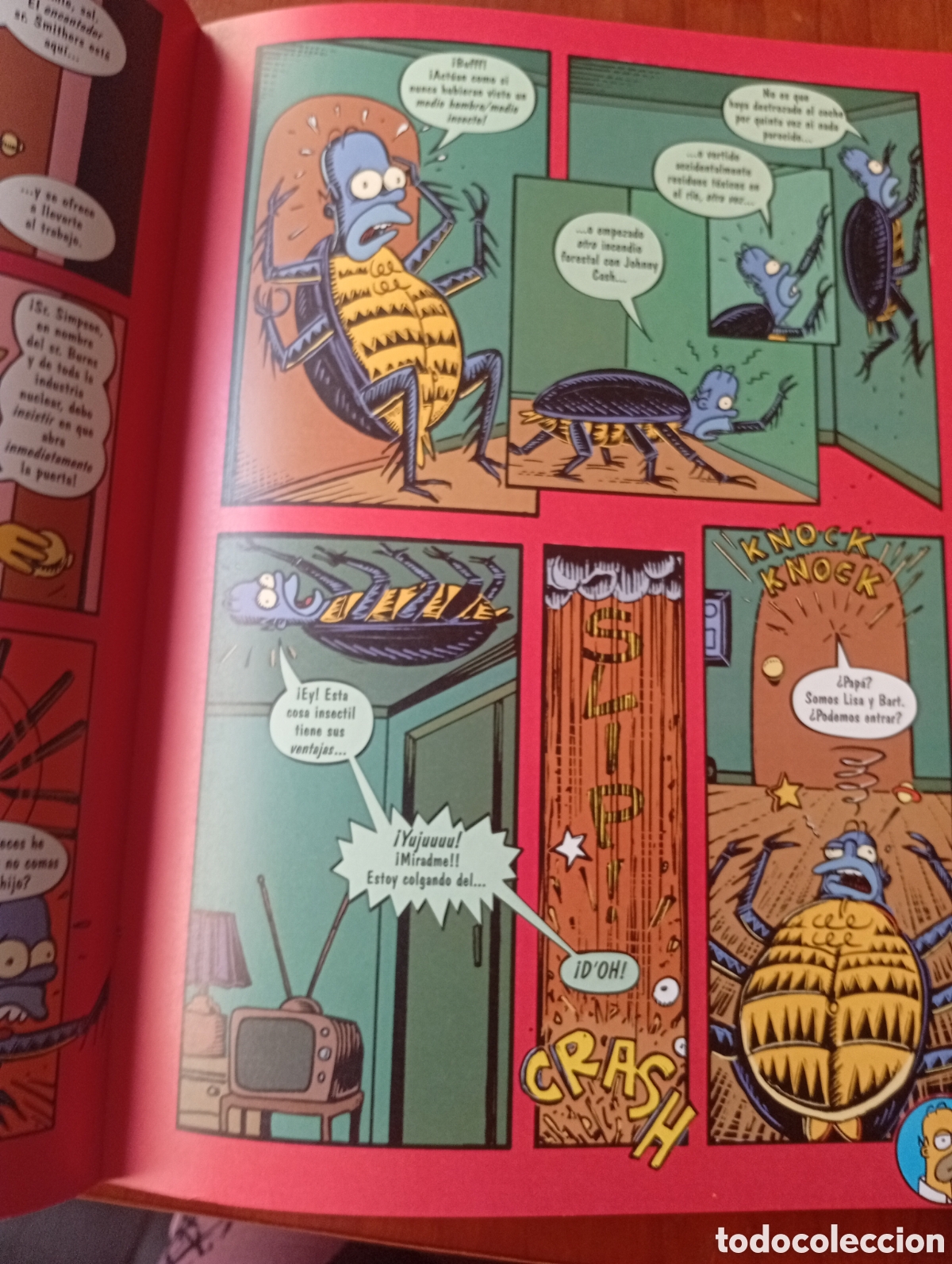 C&oacute;mics: LIBRO TEBEO COMIC LA CABA&Ntilde;A DEL TERROR DE BART SIMPSON ESCALOFRIANTE Y ESPANTACULAR - Foto 7