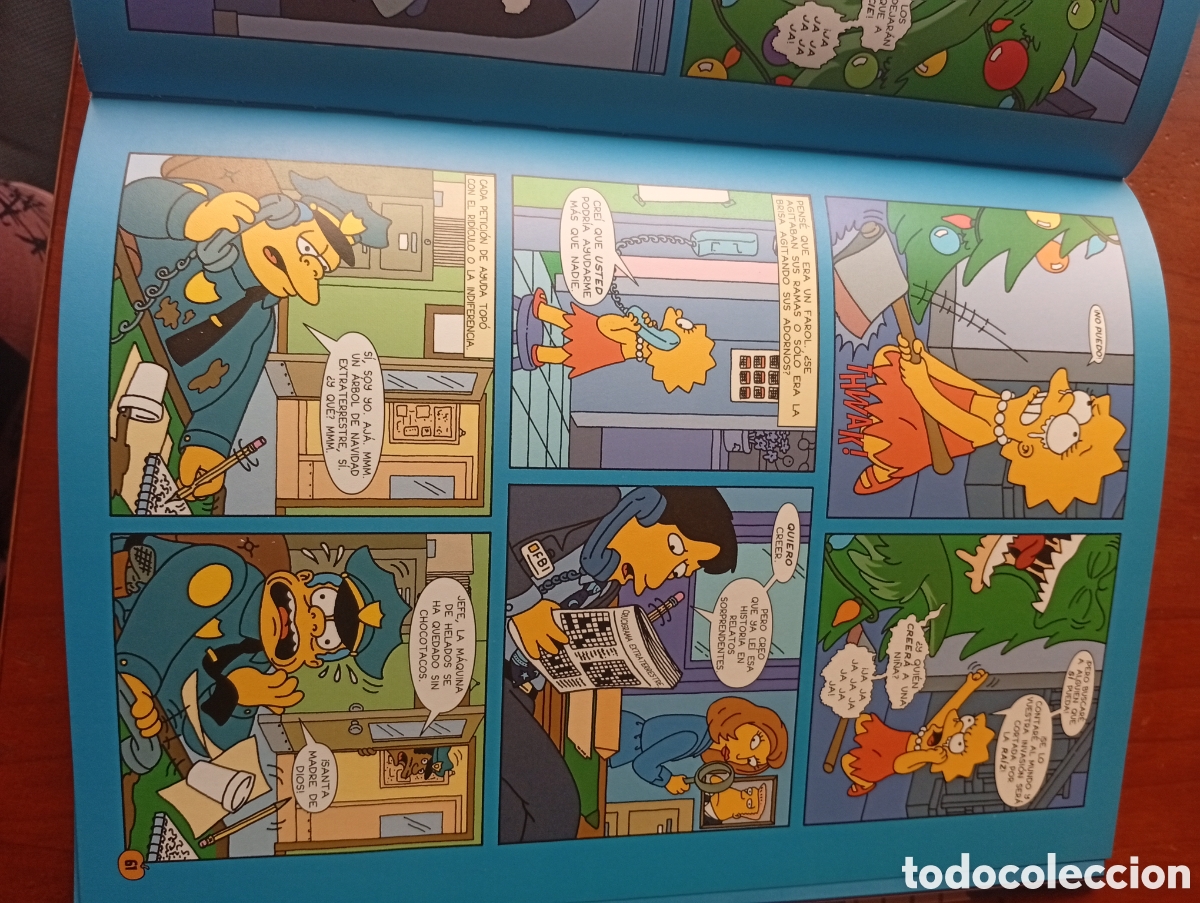 C&oacute;mics: LIBRO TEBEO COMIC LA CABA&Ntilde;A DEL TERROR DE BART SIMPSON ESCALOFRIANTE Y ESPANTACULAR - Foto 8