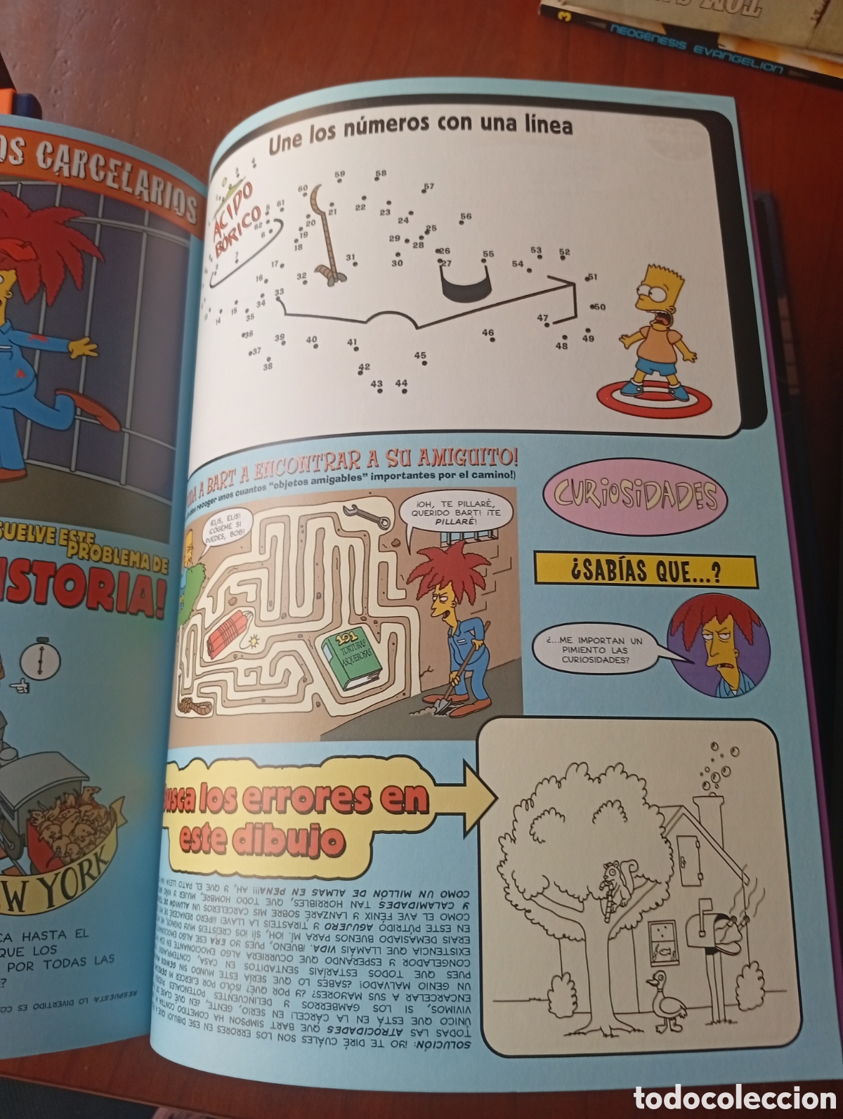 C&oacute;mics: LIBRO TEBEO COMIC LA CABA&Ntilde;A DEL TERROR DE BART SIMPSON ESCALOFRIANTE Y ESPANTACULAR - Foto 10