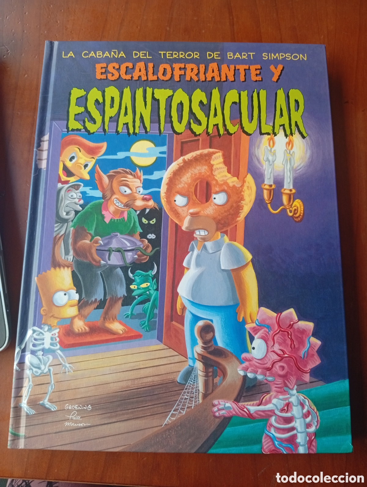 C&oacute;mics: LIBRO TEBEO COMIC LA CABA&Ntilde;A DEL TERROR DE BART SIMPSON ESCALOFRIANTE Y ESPANTACULAR - Foto 1