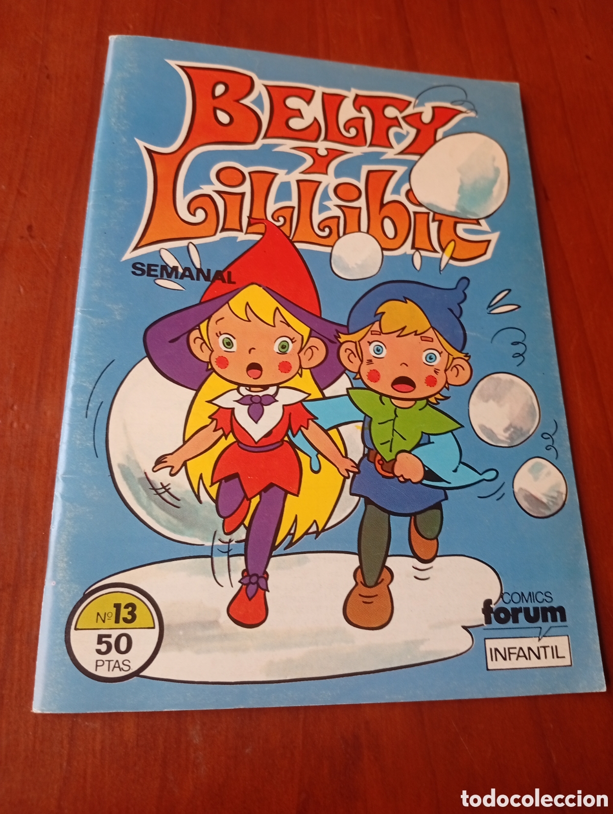 C&oacute;mics: TEBEO COMIC BELFY Y LILLIBIT COMICS FORUM INFANTIL N &ordm; 13 - Foto 1