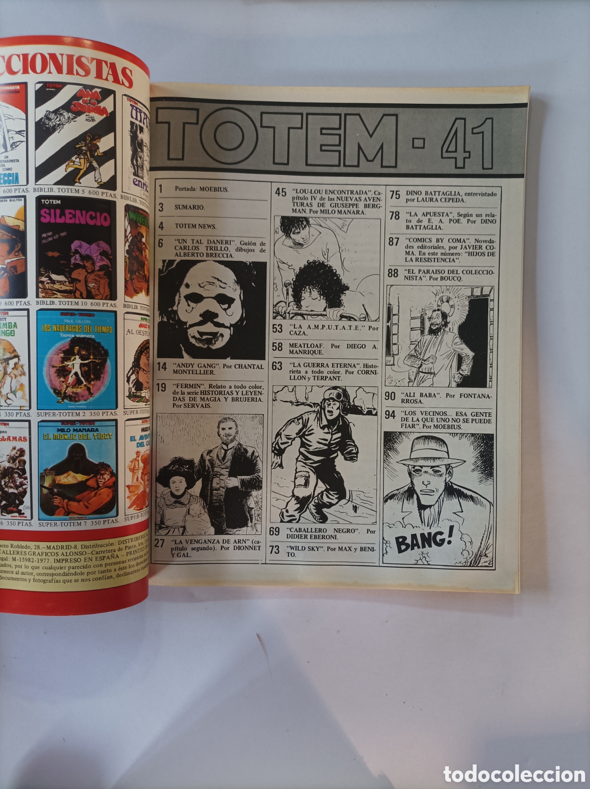 C&oacute;mics: TOTEM 41. NUEVA FRONTERA. LEER DESCRIPCI&Oacute;N. - Foto 2