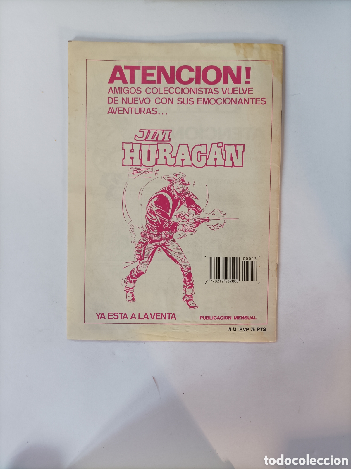 C&oacute;mics: DICK REL&Aacute;MPAGO. RL REY DE LA PRADERA. G. RANZO. URSU. 1982. - Foto 3