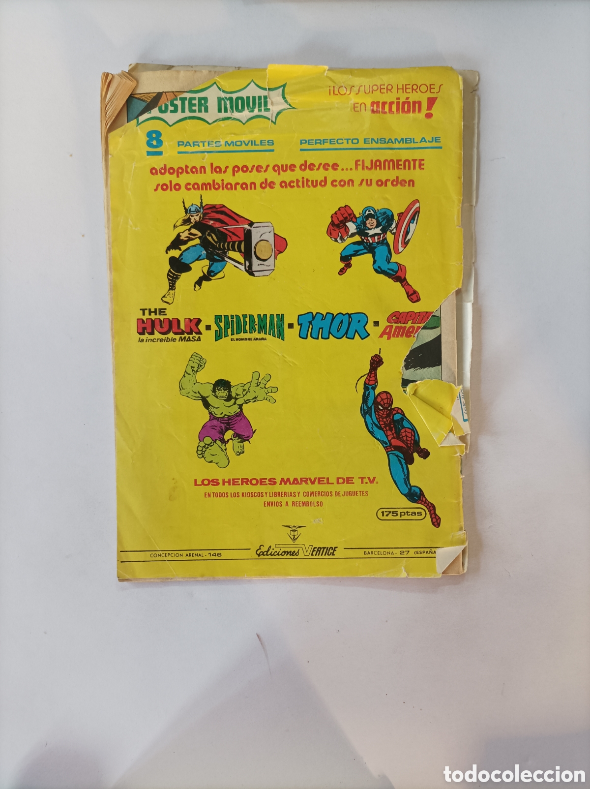 C&oacute;mics: CAPITAN AM&Eacute;RICA. JAULA MENTAL! VERTICE. MUNDI COMICS. - Foto 3