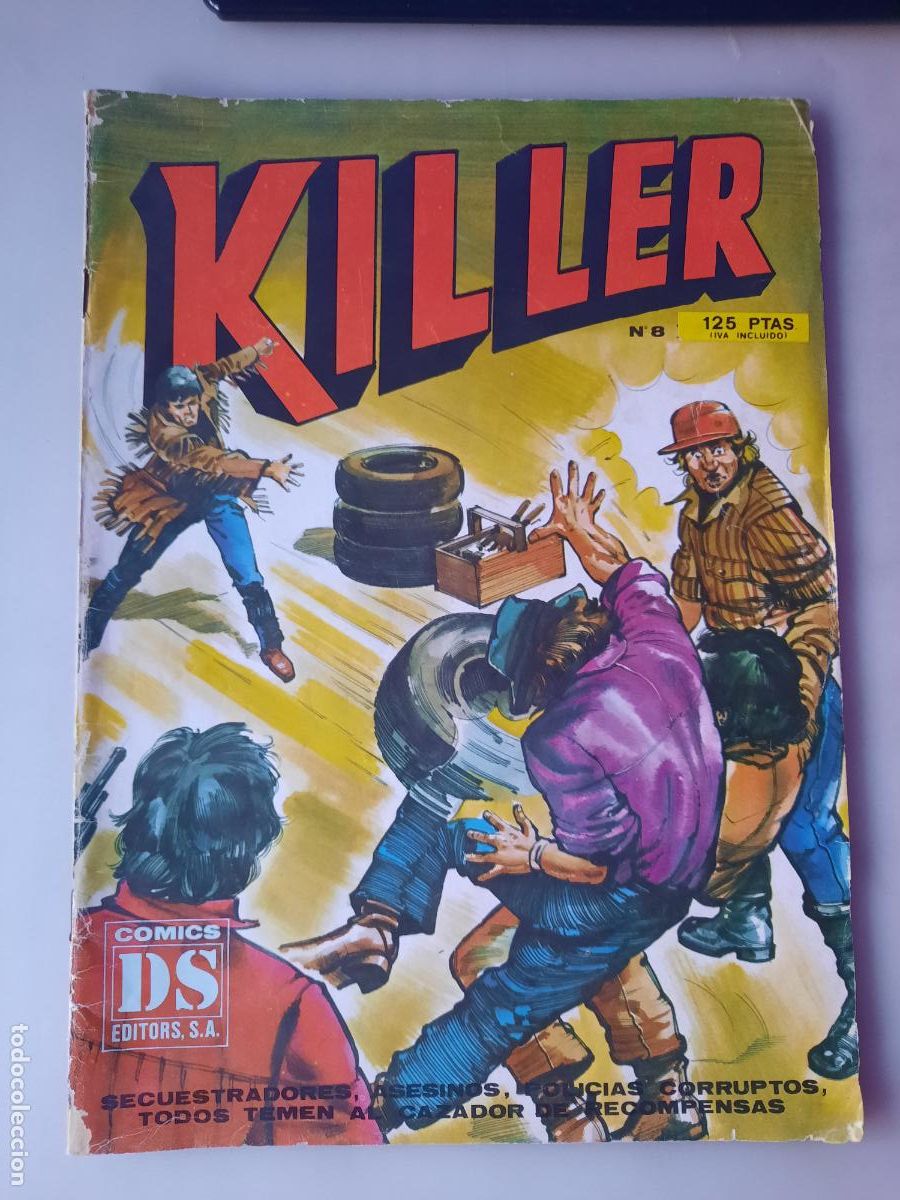 C&oacute;mics: KILLER N&ordm; 8 - ED. COMICS DS - Foto 1