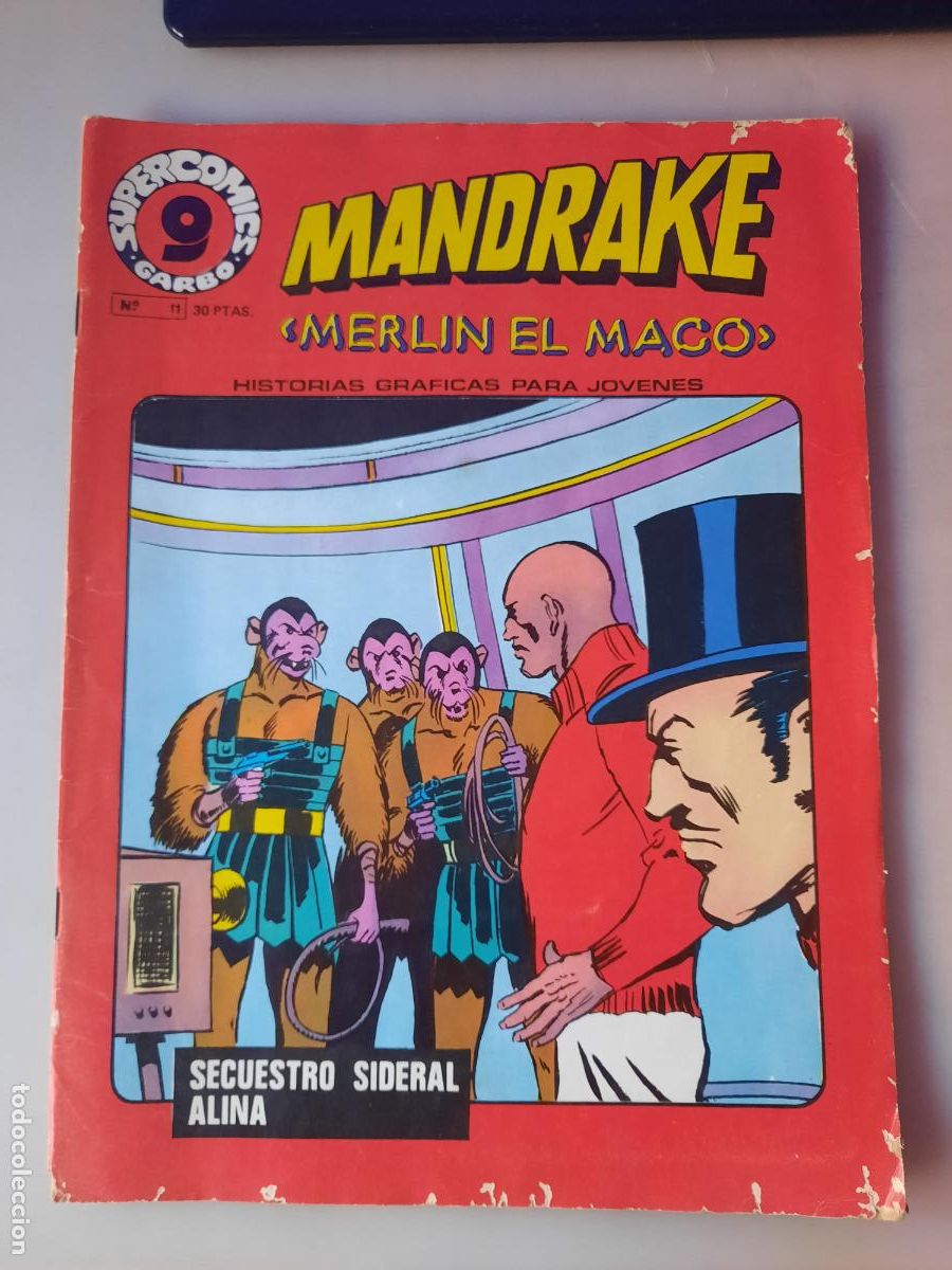 C&oacute;mics: MANDRAKE N&ordm; 11 - ED. GARBO - Foto 1