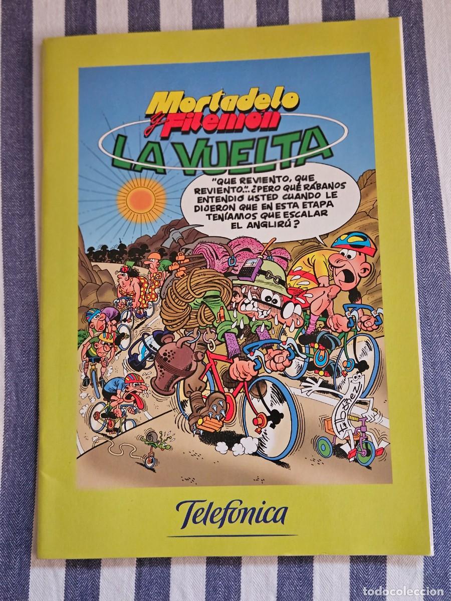 C&oacute;mics: Mortadelo Y Filem&oacute;n, La Vuelta, Edici&oacute;n Para Telef&oacute;nica De Espa&ntilde;a S.A.V. En El 2000. - Foto 1
