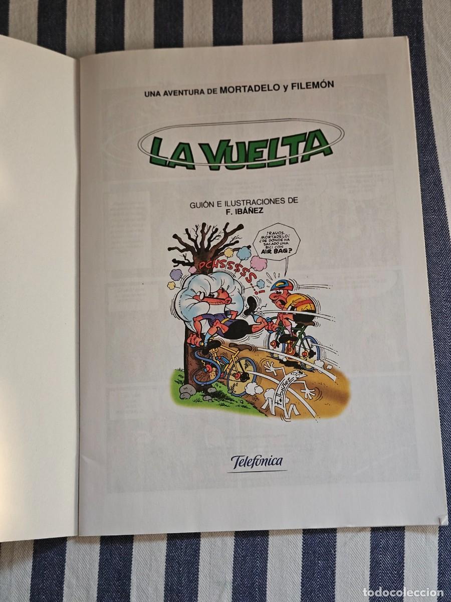 C&oacute;mics: Mortadelo Y Filem&oacute;n, La Vuelta, Edici&oacute;n Para Telef&oacute;nica De Espa&ntilde;a S.A.V. En El 2000. - Foto 5