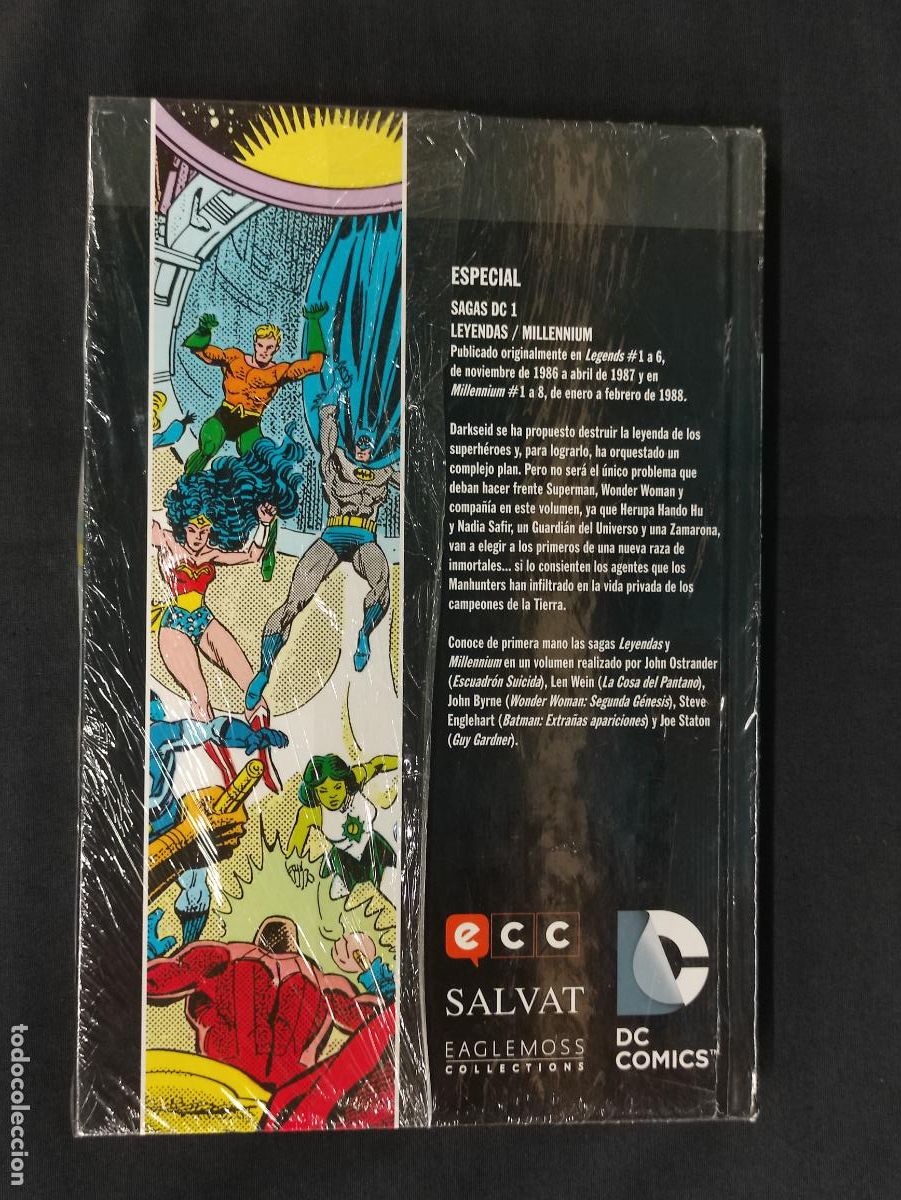 C&oacute;mics: PRECINTADO - SAGAS DC - N&ordm; 1 - LEYENDAS MILLENIUM - ECC SALVAT - Foto 2