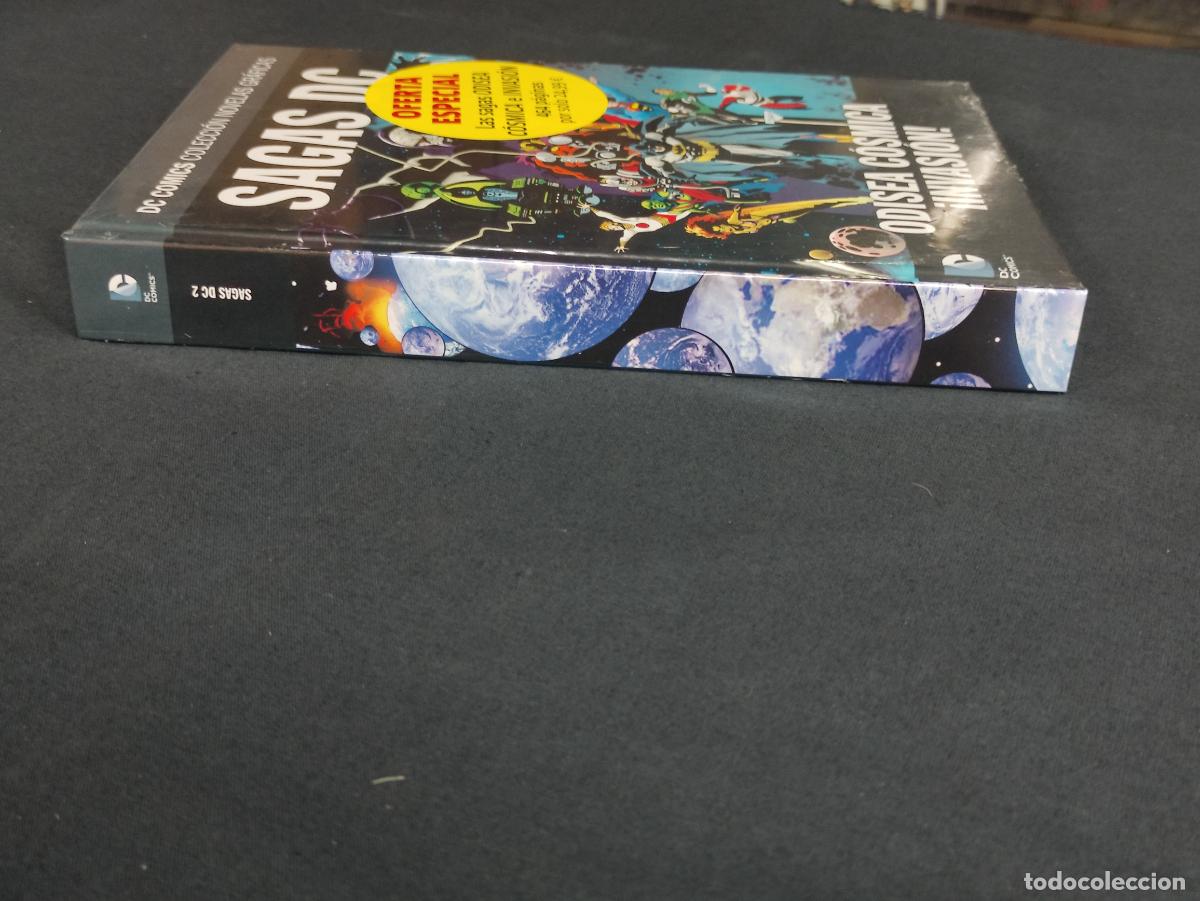 C&oacute;mics: PRECINTADO - SAGAS DC - N&ordm; 2 - ODISEA COSMICA INVASION - ECC SALVAT - Foto 3