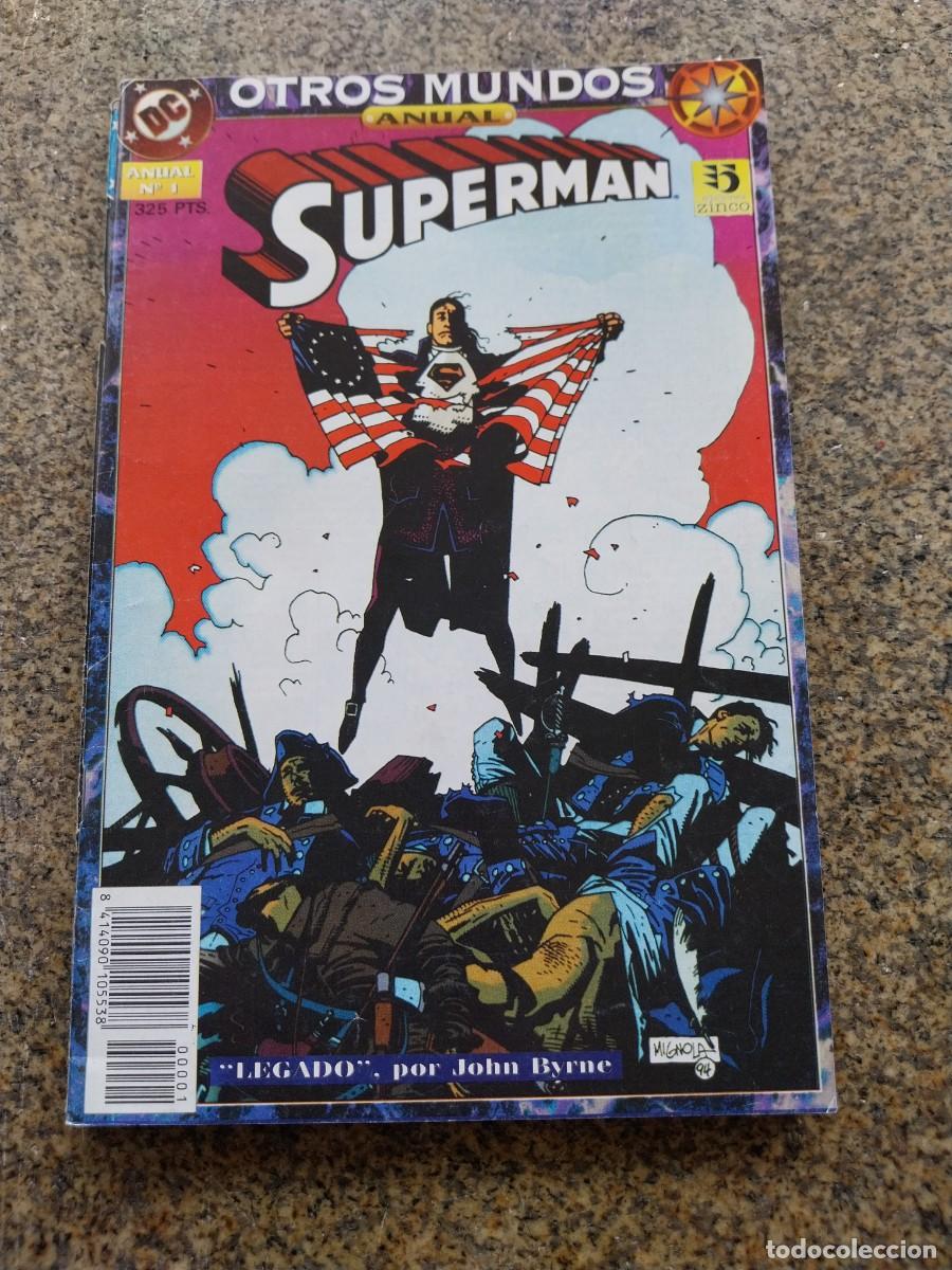C&oacute;mics: SUPERMAN ANUAL 1 -- EDICIONES ZINCO -- - Foto 1