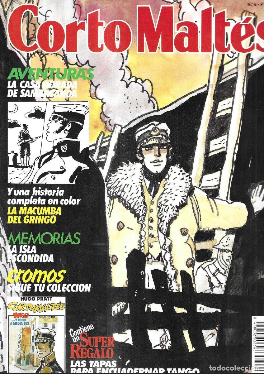 C&oacute;mics: CORTO MALT&Eacute;S - NEW COMIC - HUGO PRATT - n&ordm; 6 - 1989 - Foto 1