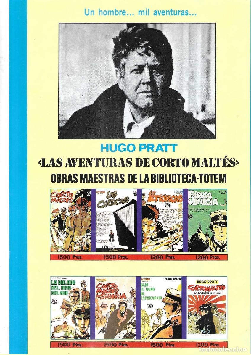 C&oacute;mics: CORTO MALT&Eacute;S - NEW COMIC - HUGO PRATT - n&ordm; 6 - 1989 - Foto 2