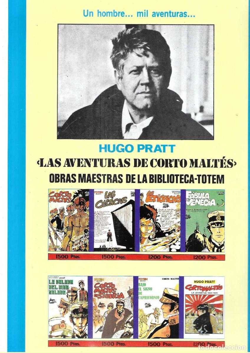 C&oacute;mics: CORTO MALT&Eacute;S - NEW COMIC - HUGO PRATT - n&ordm; 9 - 1990 - Foto 2