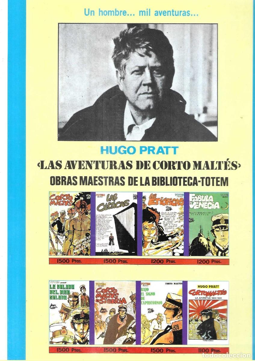 C&oacute;mics: CORTO MALT&Eacute;S - NEW COMIC - HUGO PRATT - n&ordm; 4 - 1988 - Foto 2