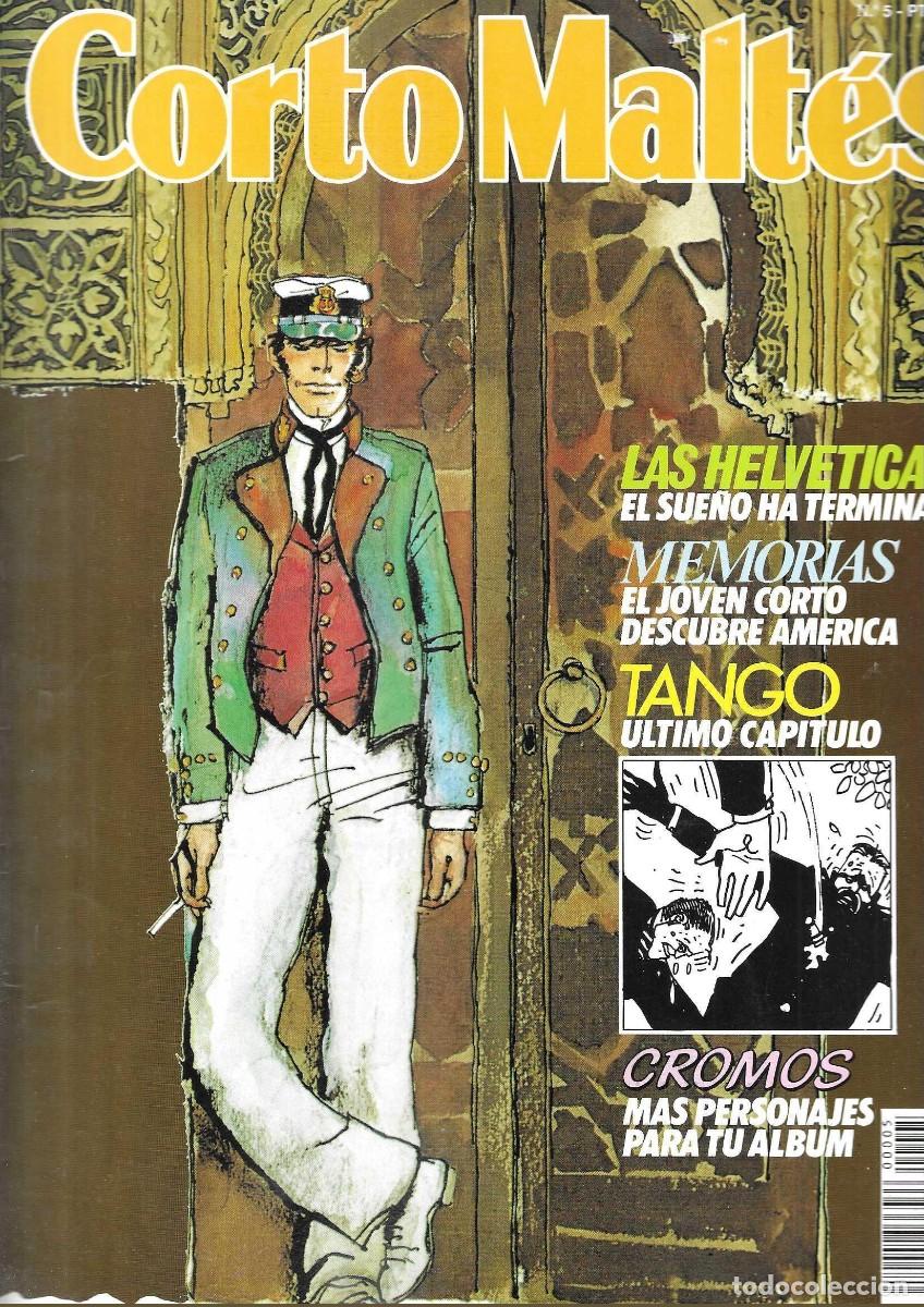 C&oacute;mics: CORTO MALT&Eacute;S - NEW COMIC - HUGO PRATT - n&ordm; 5 - 1988 - Foto 1