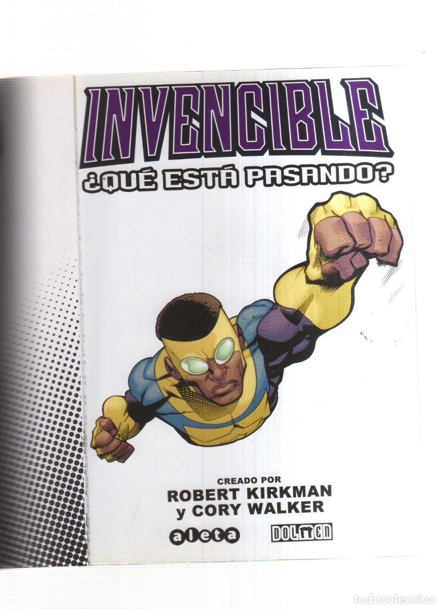 C&oacute;mics: INVENCIBLE VOLUMEN 19 - &iquest;QUE ESTA PASANDO? - ALETA - Foto 2