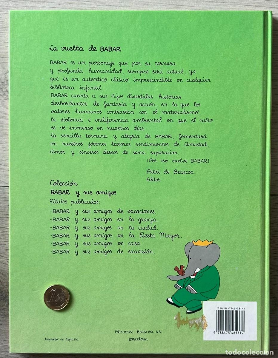 C&oacute;mics: libro-c&oacute;mic de BABAR Y SUS AMIGOS en catal&aacute;n de Ediciones BEASCOA S.A. - Foto 2