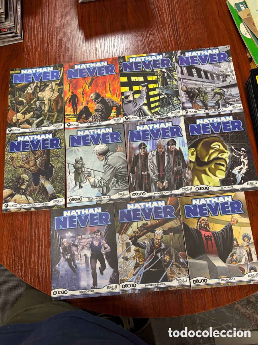 C&oacute;mics: Lote 11 x nathan never aleta c&ograve;mic - Foto 1