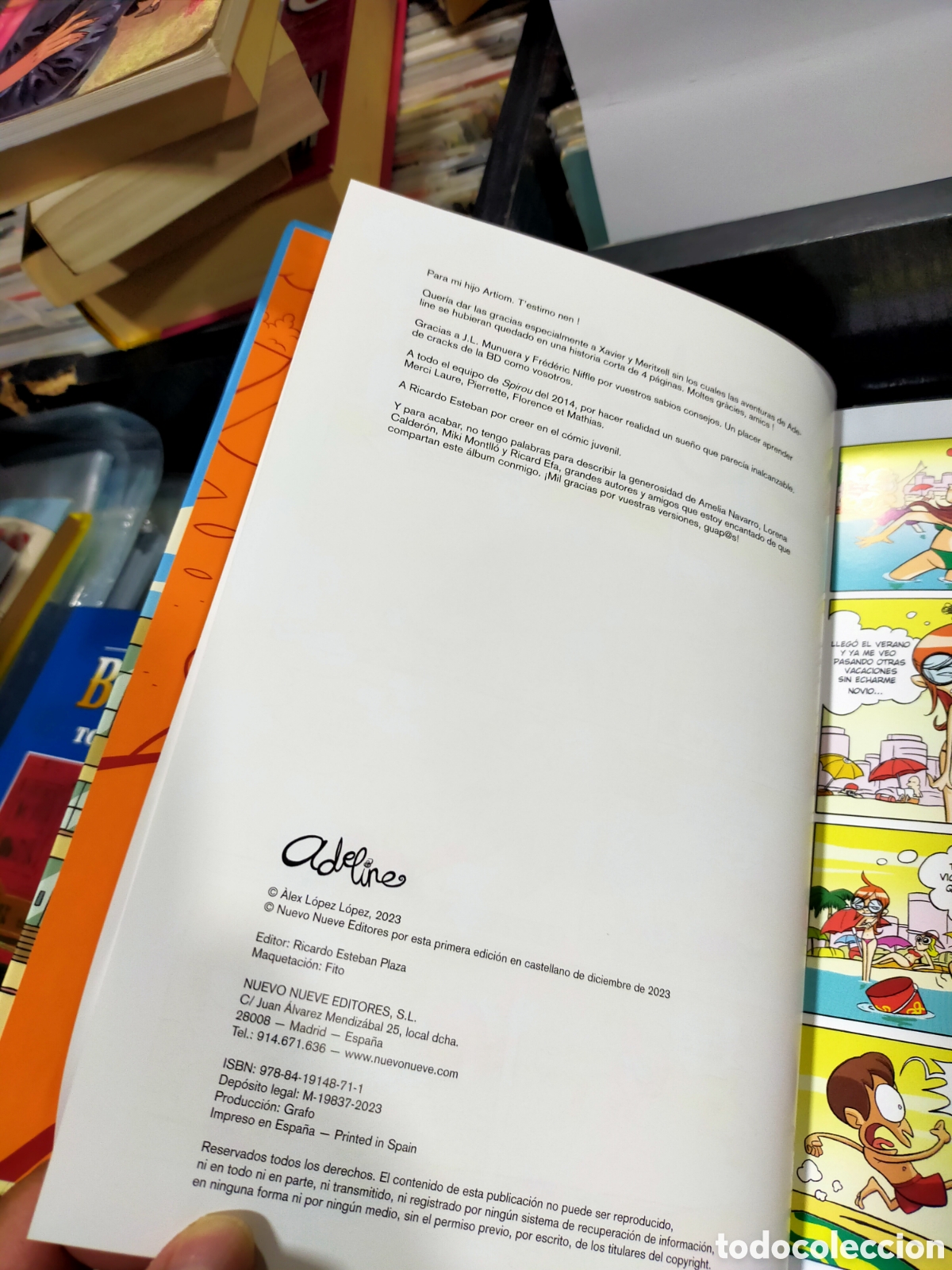 C&oacute;mics: ADELINE - ALEX L&Oacute;PEZ - Foto 6