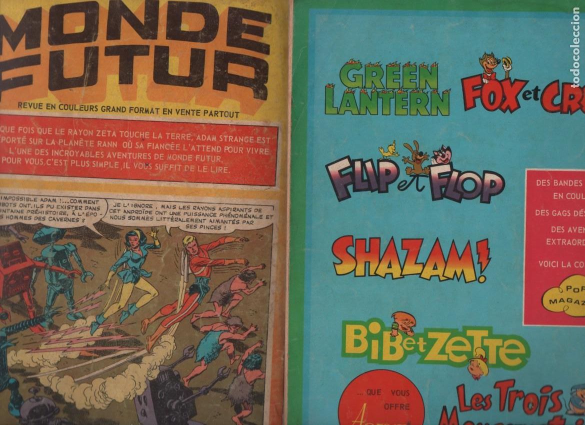 C&oacute;mics: SHAZAM !. LES AVENTURES DE CAPTAIN MARVEL, NUMEROS 1 - 2. PUBLICATIONS AREDIT 1974. EN FRANCES - Foto 2