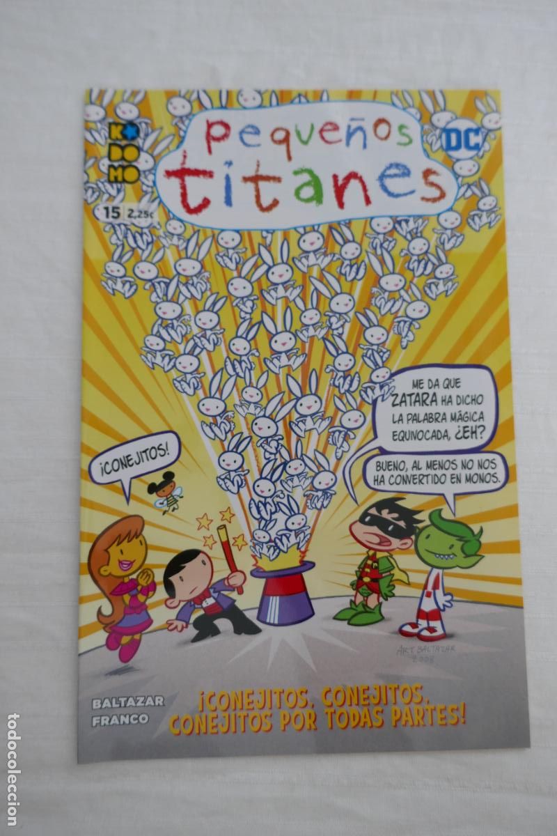C&oacute;mics: Peque&ntilde;os titanes 15 (grapa) - Baltazar, Franco - ECC c&oacute;mics / Kodomo - Foto 1