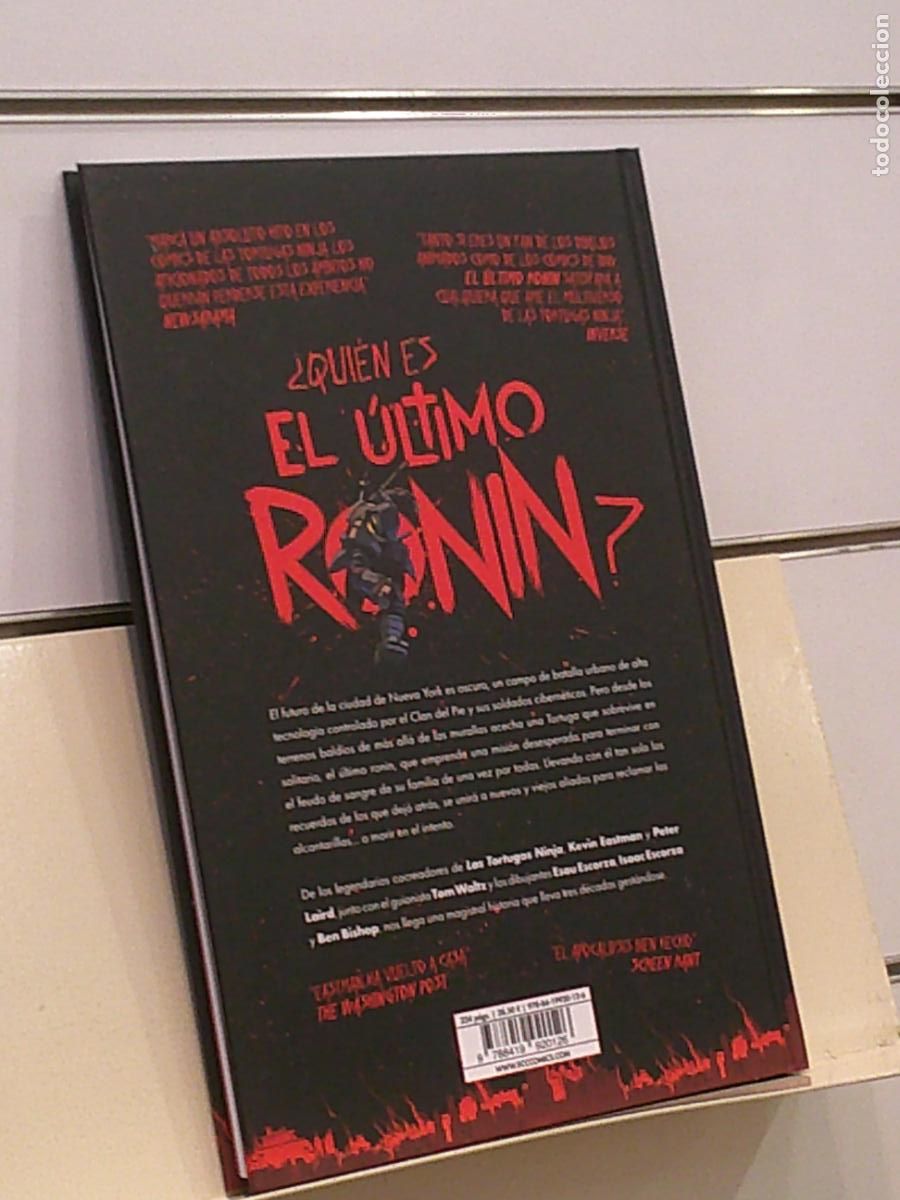 C&oacute;mics: LAS TORTUGAS NINJA EL ULTIMO RONIN TOMO TAPA DURA - ECC - Foto 2