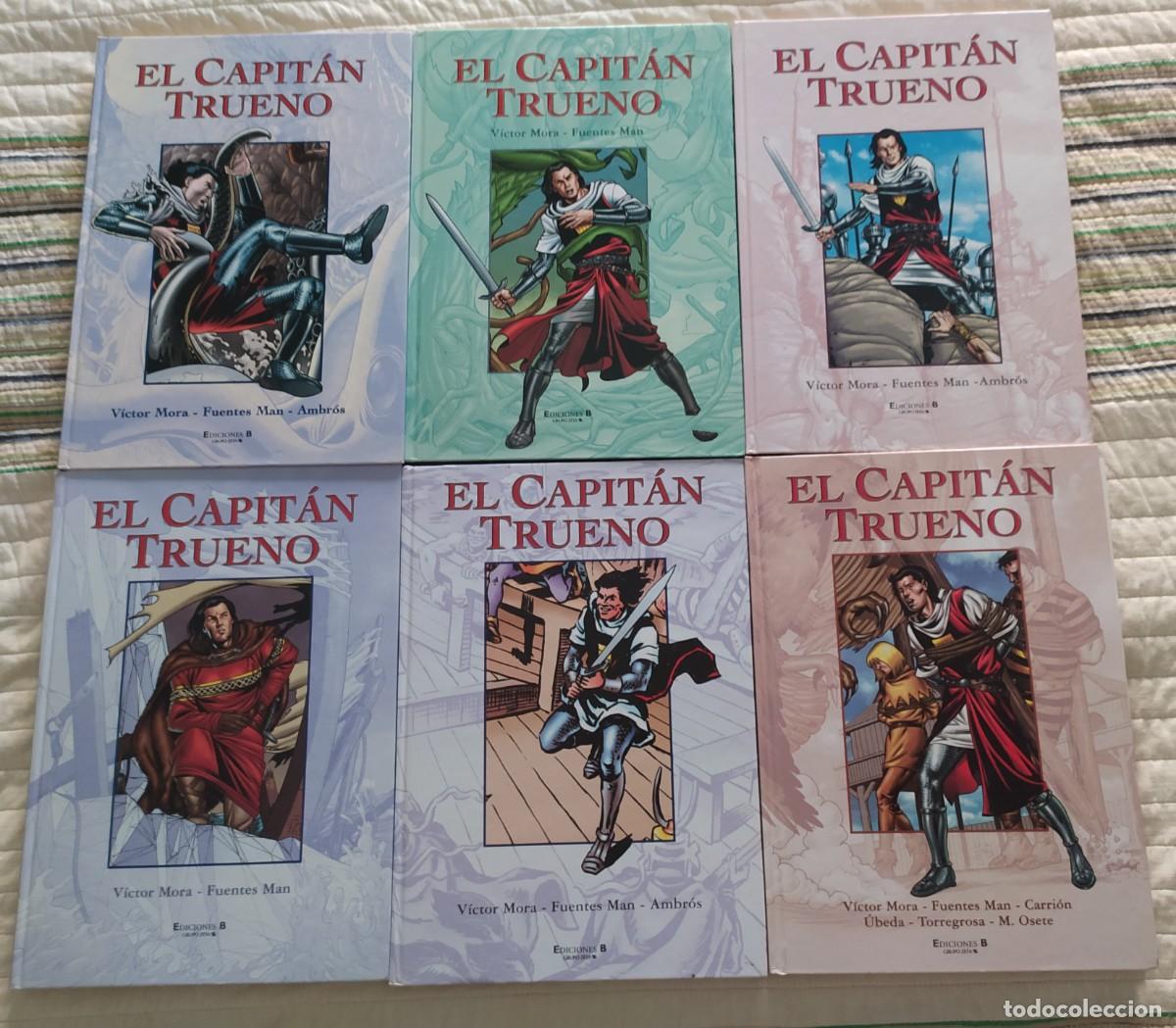 C&oacute;mics: El capit&aacute;n Trueno. 6 tomos 1,2,3,4,5 y 6. Ediciones B - Foto 1