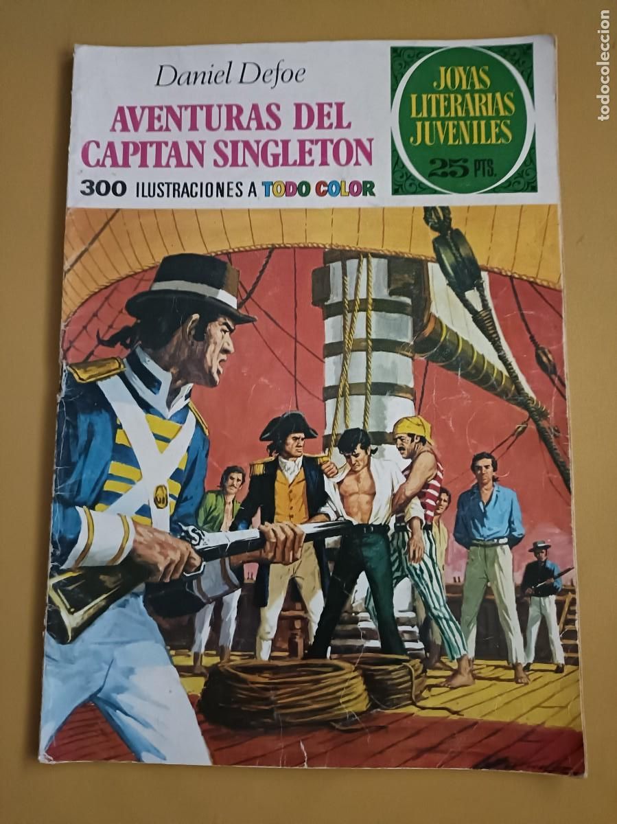 C&oacute;mics: aventuras del capitan singleton, joyas literarias juveniles - Foto 1