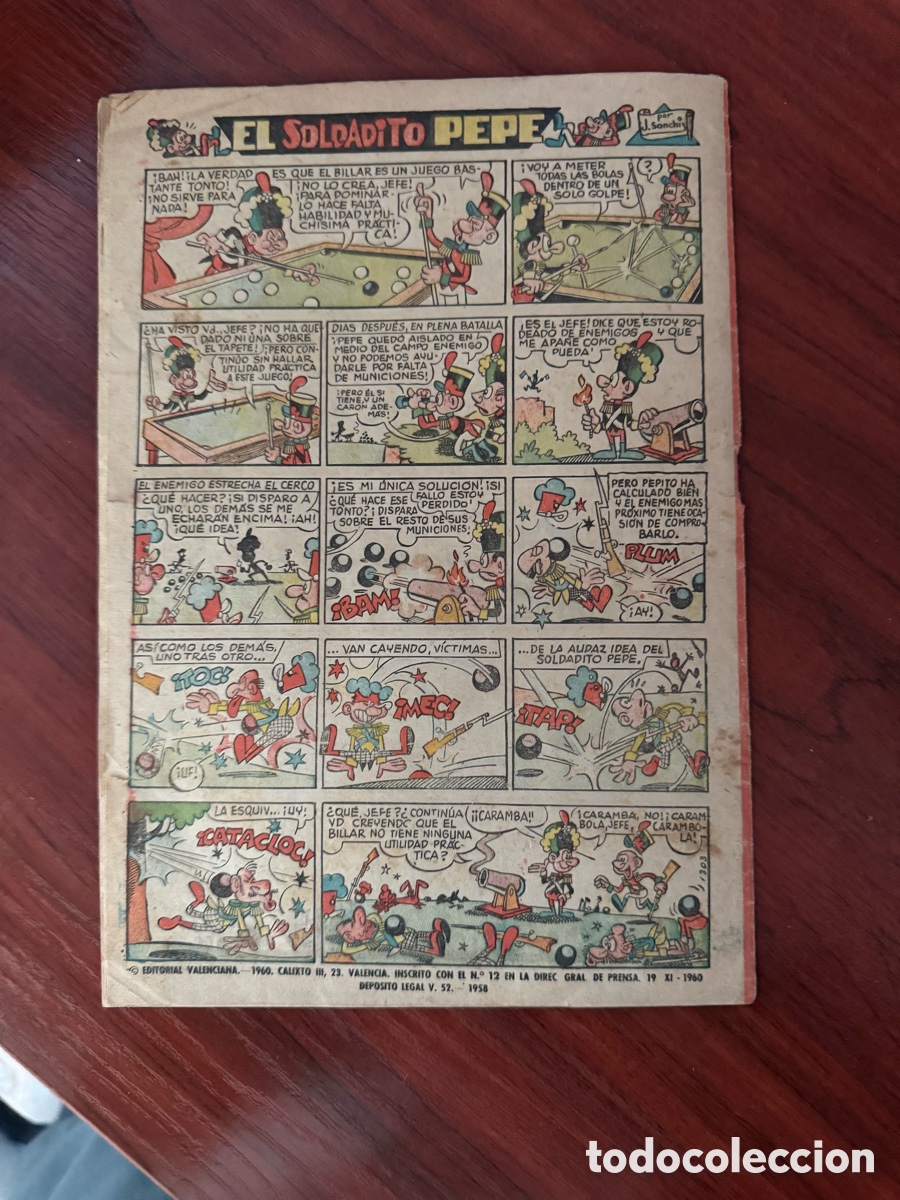 C&oacute;mics: C&ograve;mic tebeo jaimito 580 demasiado afecto - Foto 3