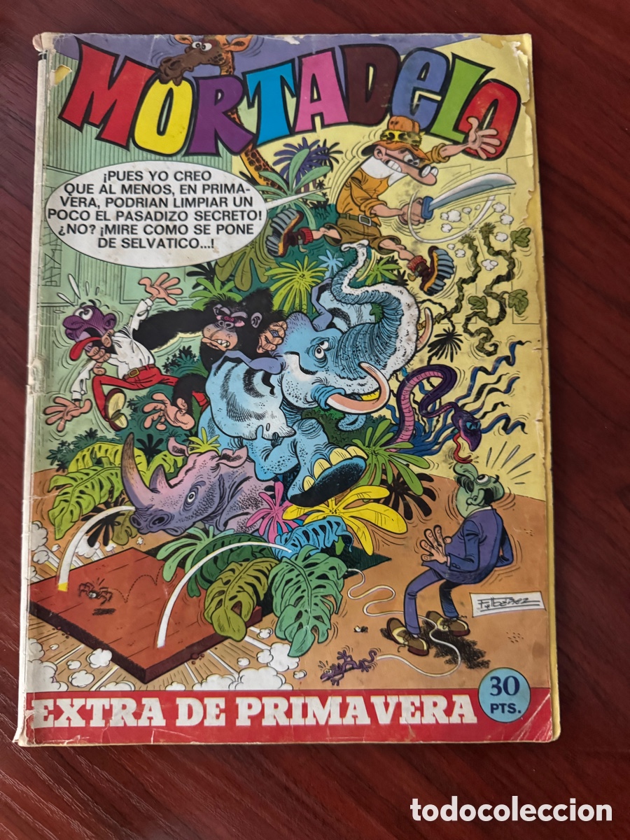 C&oacute;mics: Tebeo Mortadelo extra primavera 30 pts - Foto 1