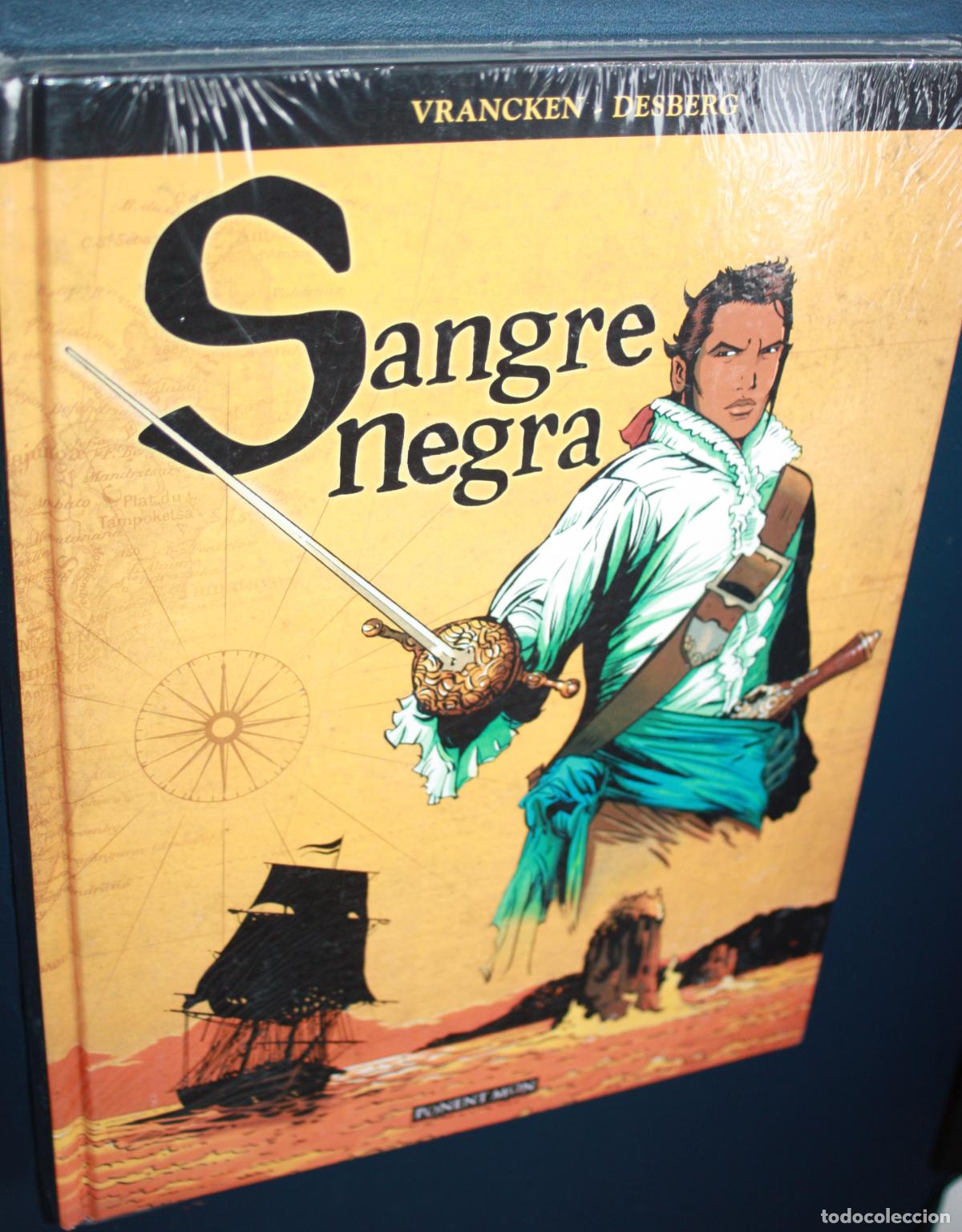 C&oacute;mics: SANGRE NEGRA , edicion INTEGRAL ( de BERNARD VRANCKEN & STEPHEN DESBERG ) - Foto 2
