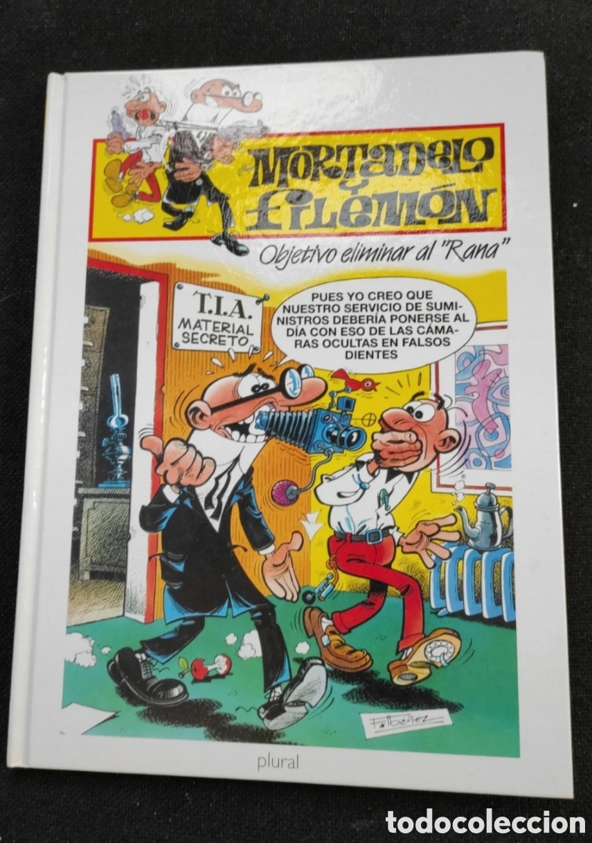 C&oacute;mics: C&oacute;mics de Mortadelo y Filem&oacute;n - Objetivo eliminar al Rana - Foto 1