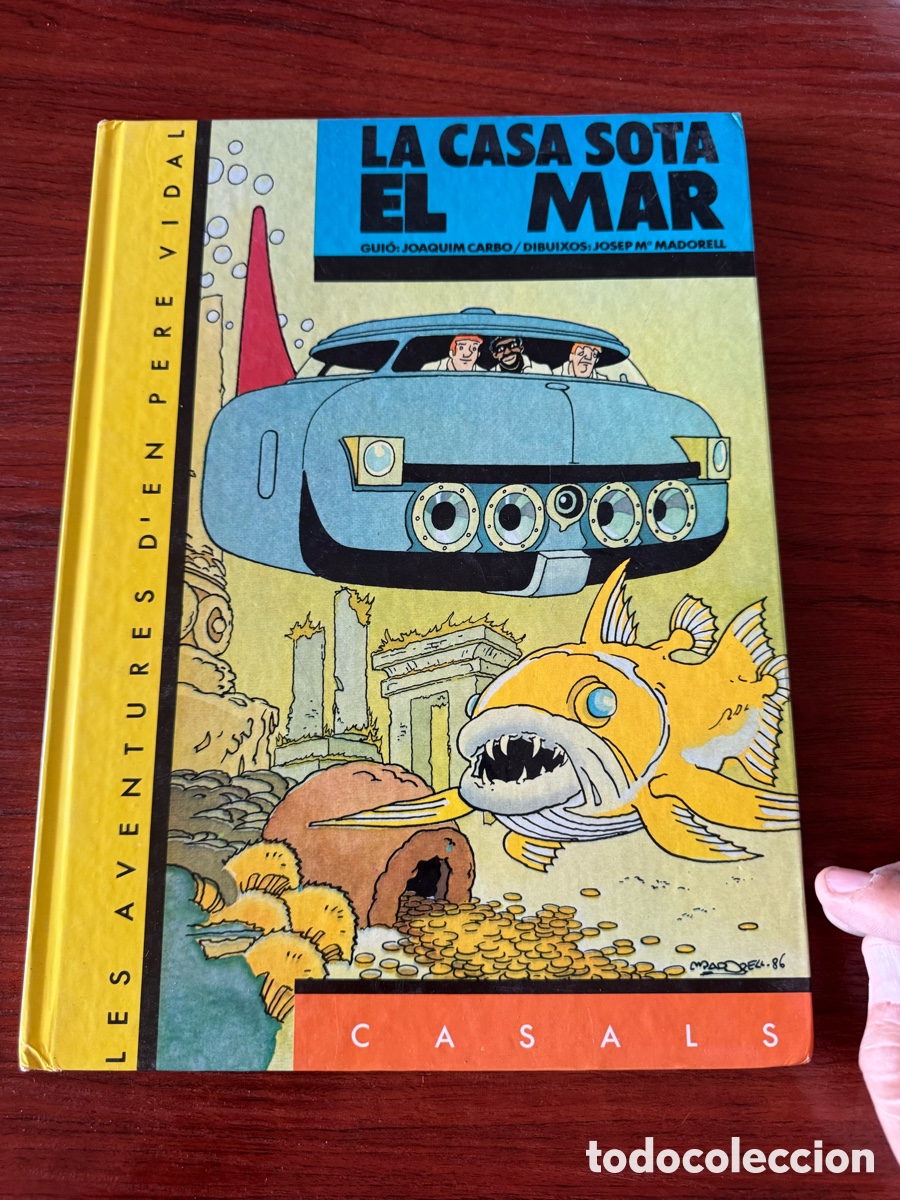 C&oacute;mics: C&ograve;mic La casa sota el mar les aventures den pere Vidal Casals - Foto 1