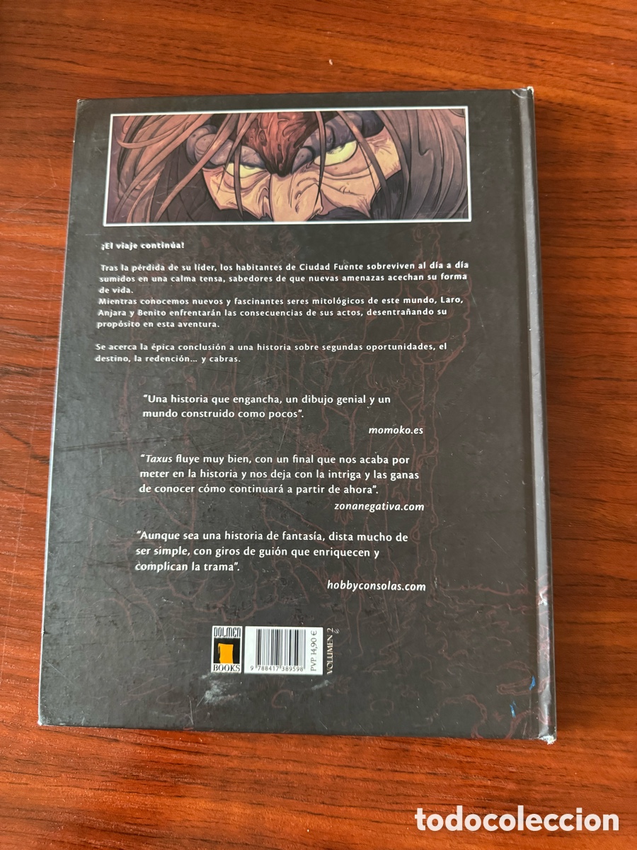 C&oacute;mics: C&ograve;mic taxus Isaac S&aacute;nchez la cabra dolmen - Foto 5