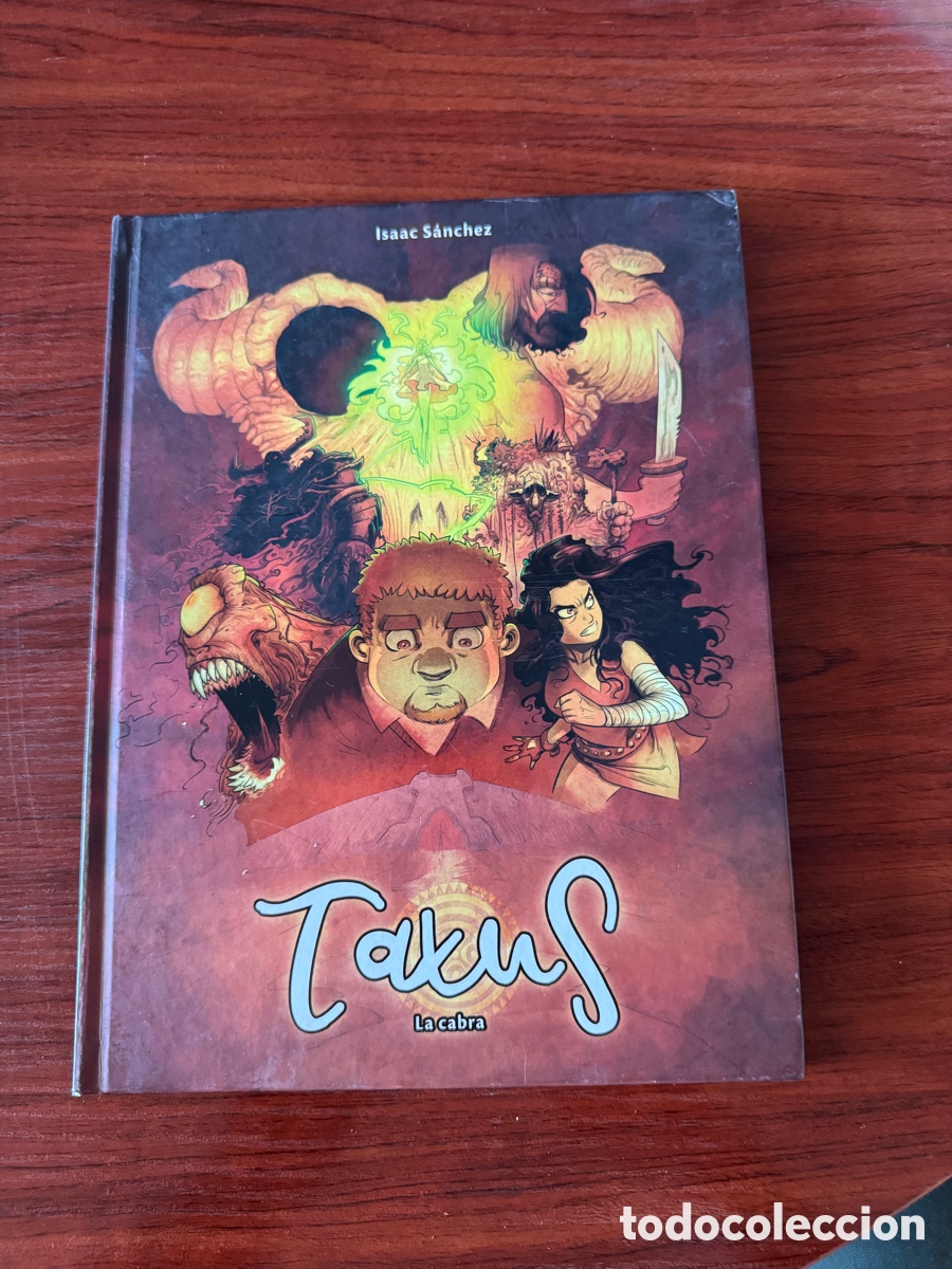 C&oacute;mics: C&ograve;mic taxus Isaac S&aacute;nchez la cabra dolmen - Foto 1