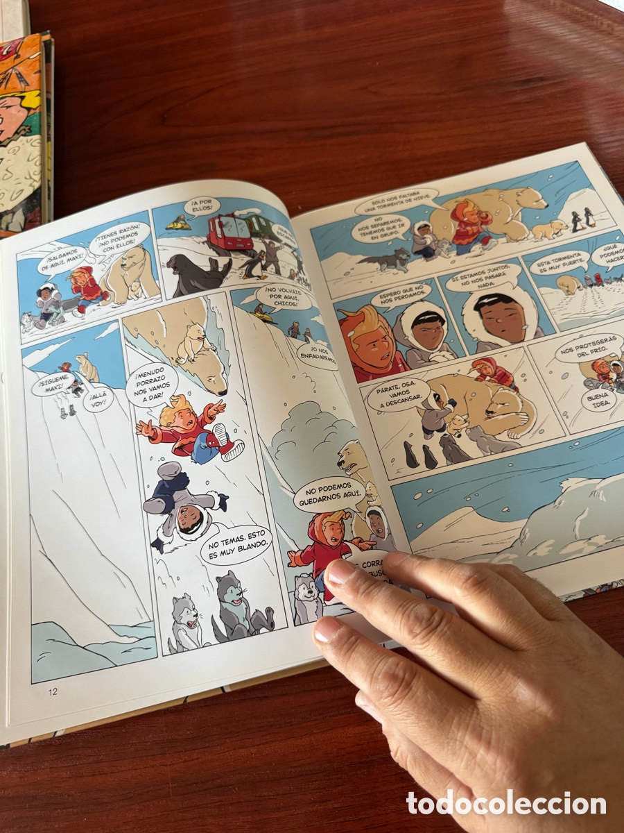 C&oacute;mics: C&ograve;mic libro Maxi en el polo norte el barco de vapor - Foto 3