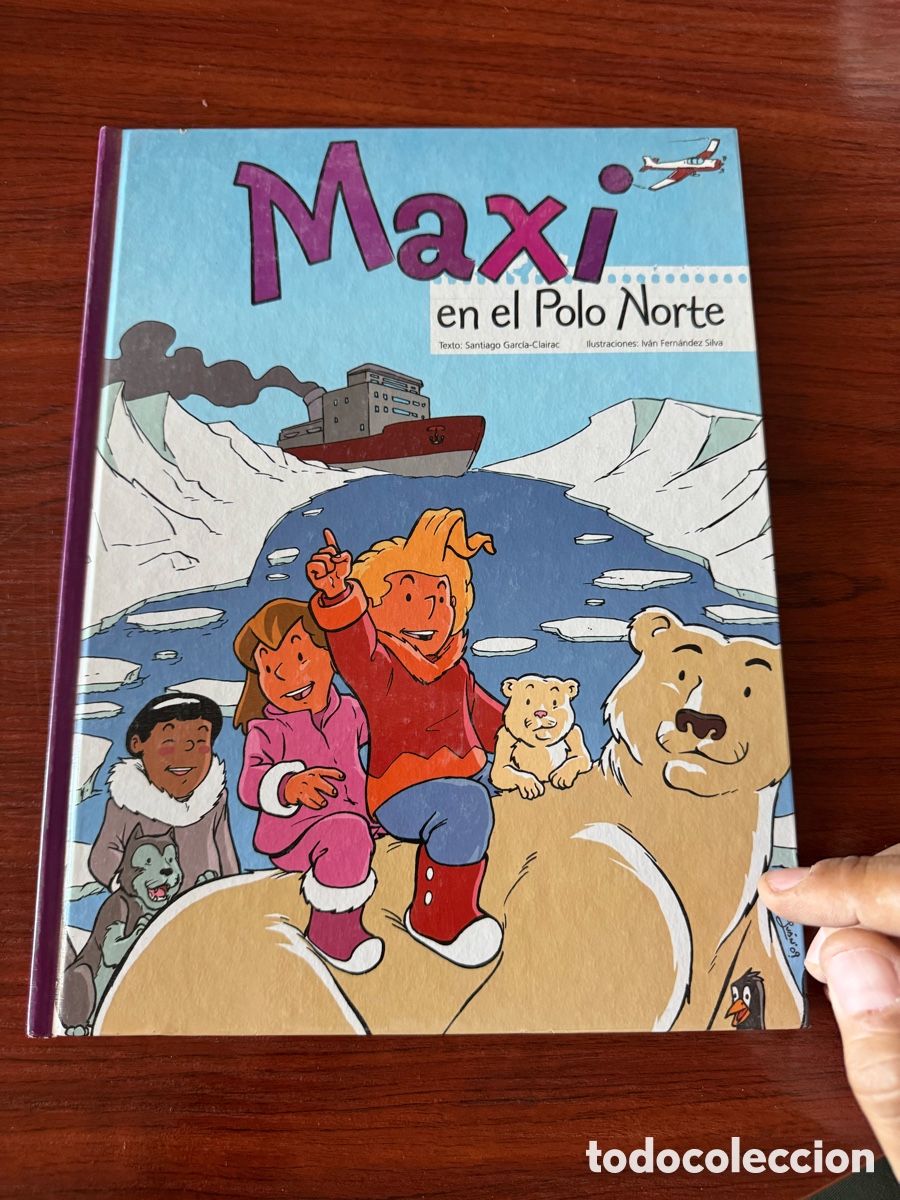 C&oacute;mics: C&ograve;mic libro Maxi en el polo norte el barco de vapor - Foto 1