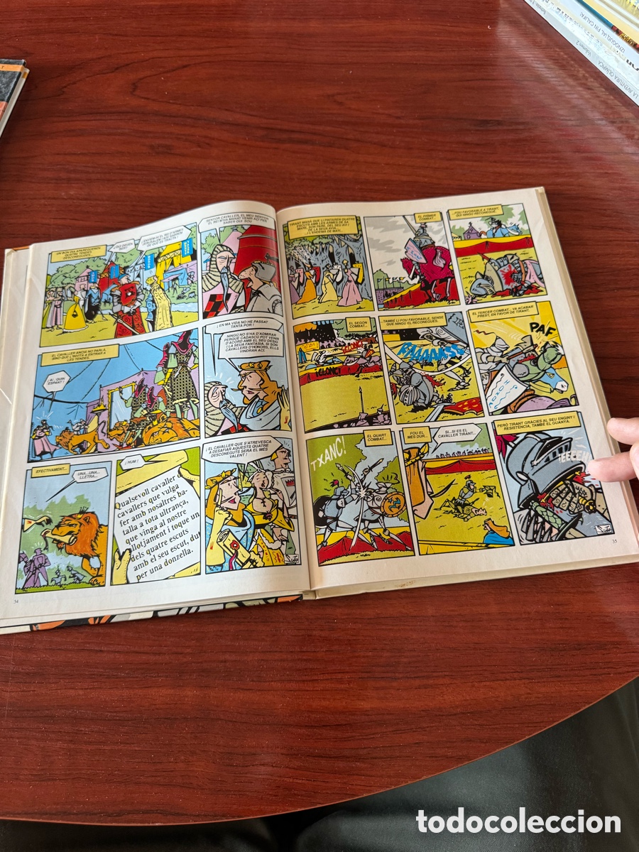 C&oacute;mics: C&ograve;mic Tirant lo Blanc sento tv3 el temps 1991 - Foto 3