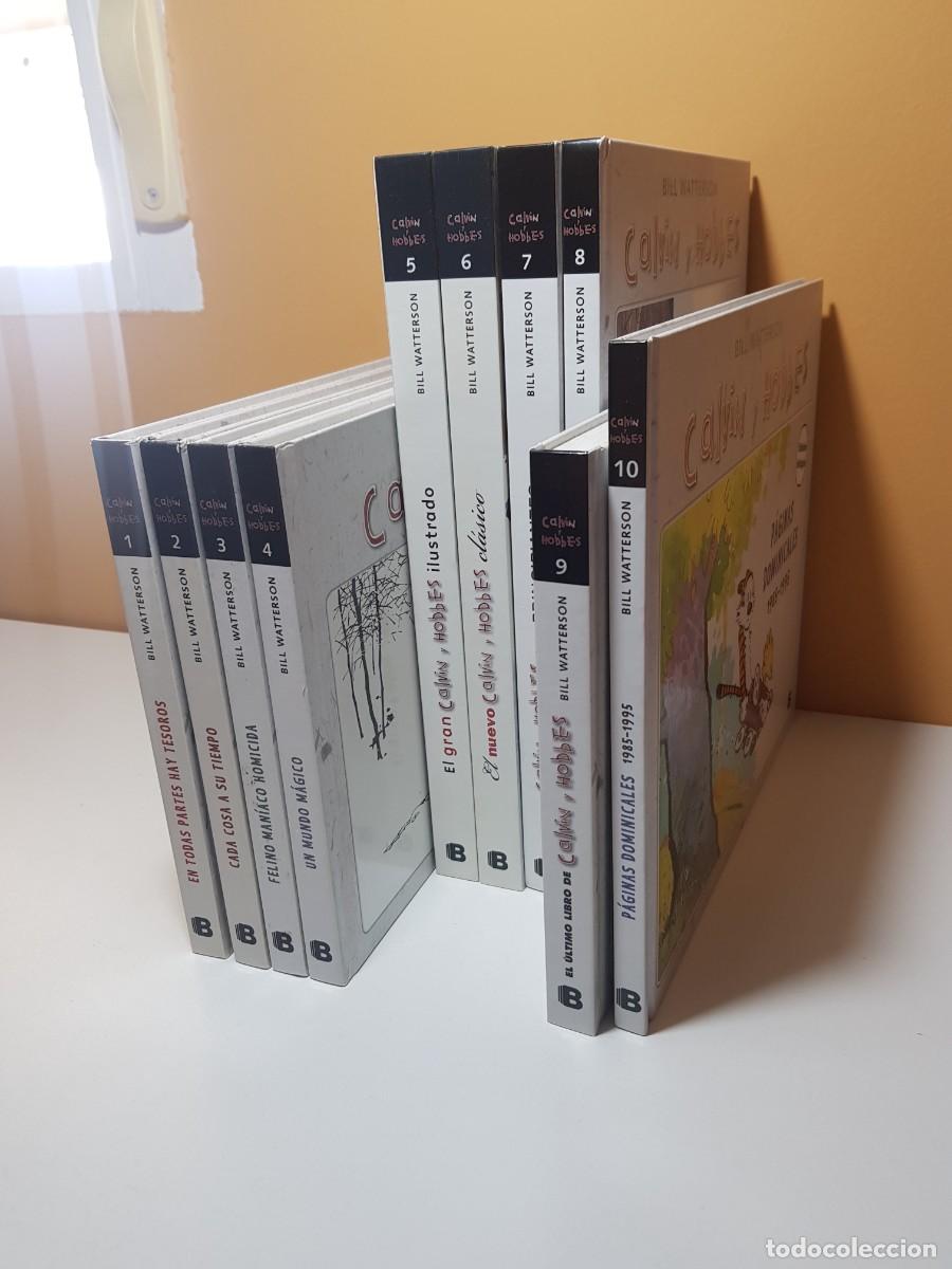 C&oacute;mics: COLECCION COMPLETA CALVIN Y HOBBES. 10 TOMOS. EDICIONES B. 2012 - Foto 3