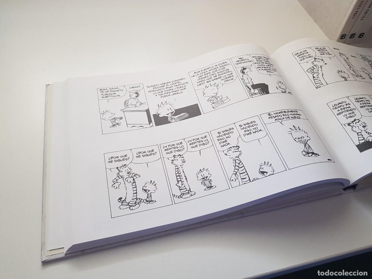C&oacute;mics: COLECCION COMPLETA CALVIN Y HOBBES. 10 TOMOS. EDICIONES B. 2012 - Foto 7