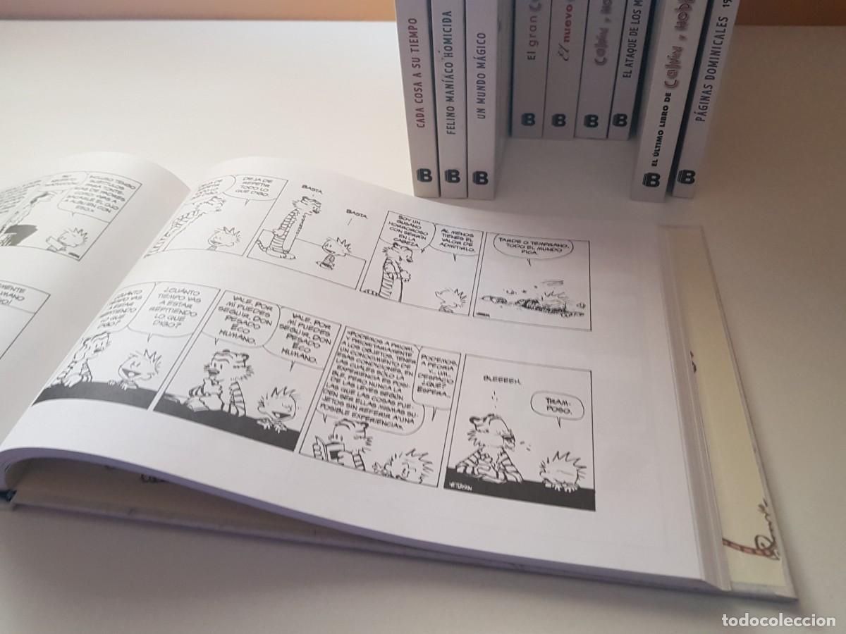 C&oacute;mics: COLECCION COMPLETA CALVIN Y HOBBES. 10 TOMOS. EDICIONES B. 2012 - Foto 9