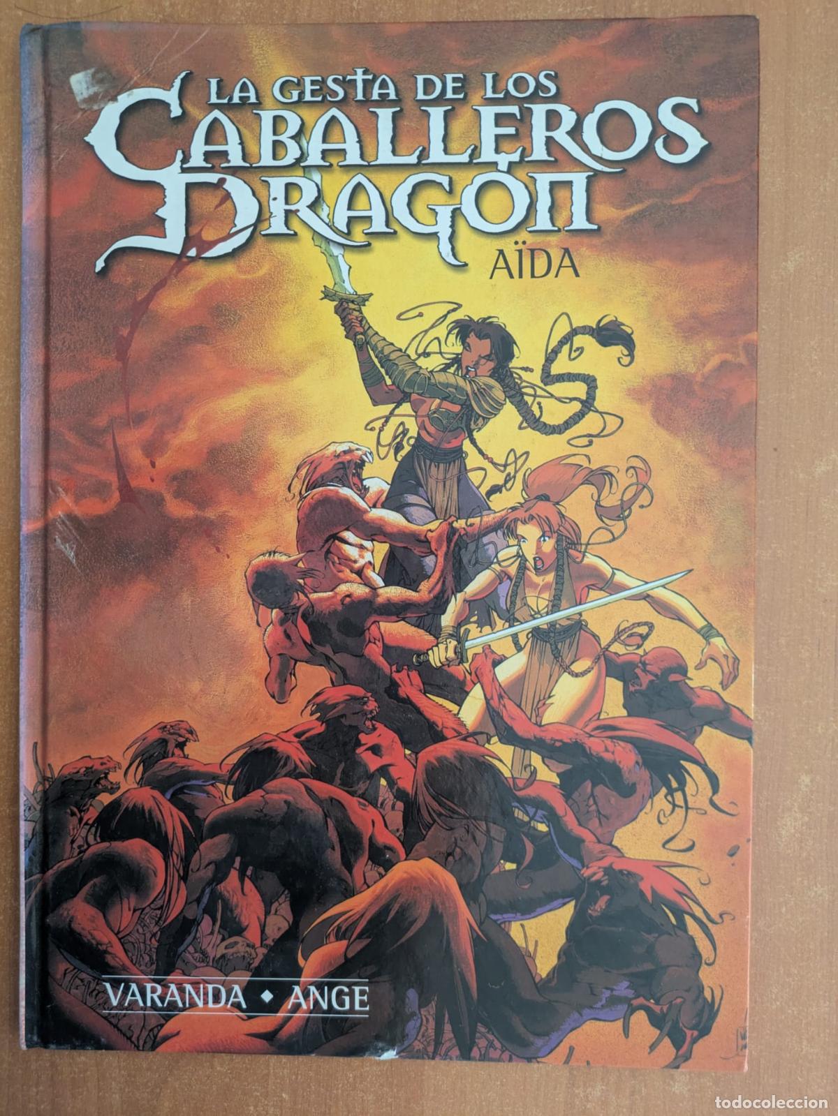 C&oacute;mics: La gesta de los caballeros drag&oacute;n. A&iuml;da. Varanda. Ange. Editorial Devir Iberia. - Foto 1