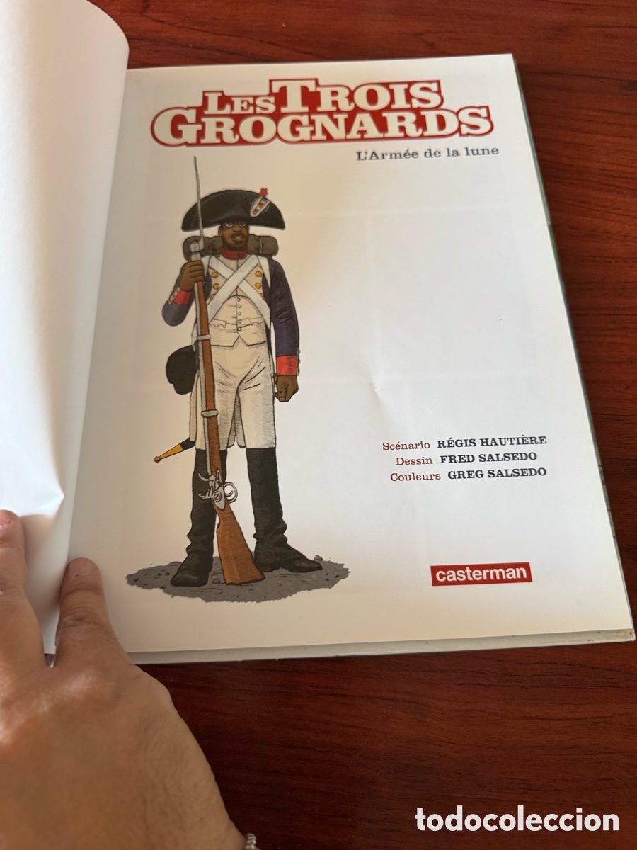 C&oacute;mics: C&ograve;mic casterman les trois grognards larmee de la lune - Foto 2