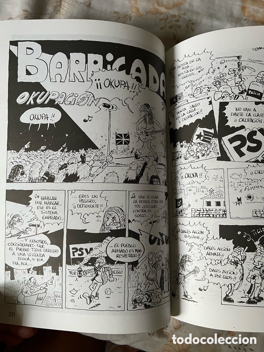 C&oacute;mics: C&oacute;mic Cancionero Proteston, , virus comix, 1&ordf; ed. 1994, muy bueno - Foto 14