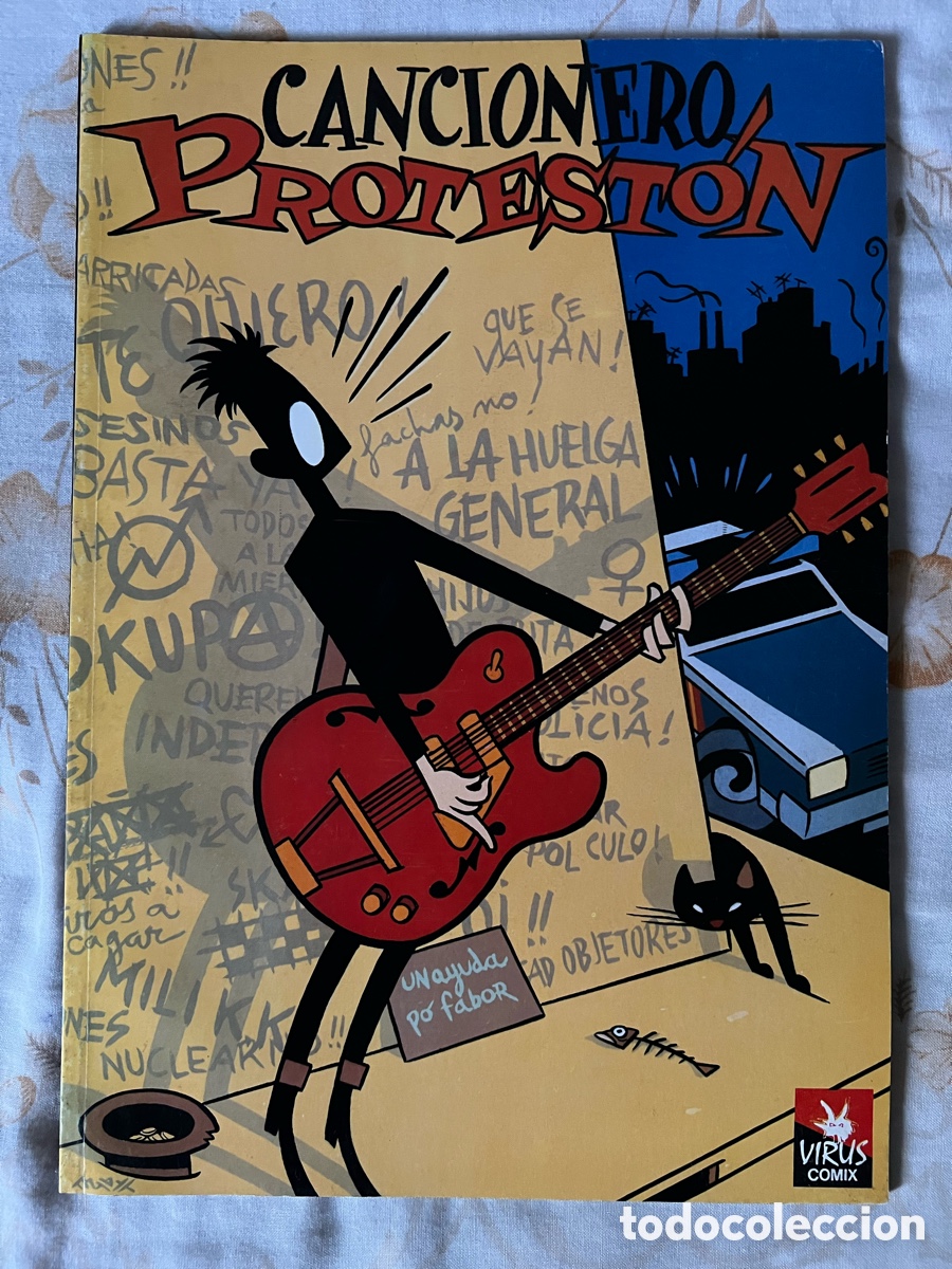 C&oacute;mics: C&oacute;mic Cancionero Proteston, , virus comix, 1&ordf; ed. 1994, muy bueno - Foto 1