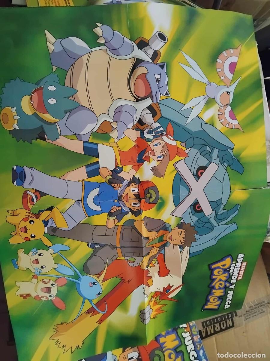 C&oacute;mics: APRENDE Y JUEGA CON POKEMON. N&ordm; 7. CON POSTER CENTRAL. (ST/B7) - Foto 3