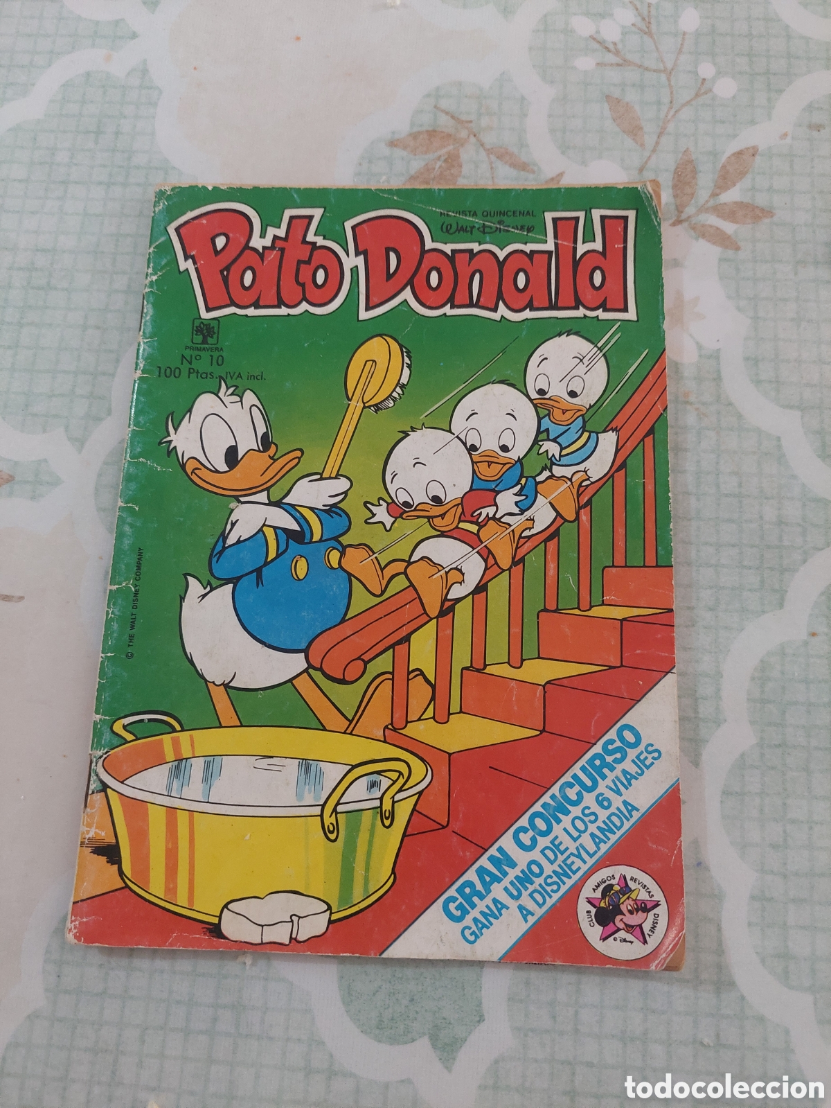 C&oacute;mics: 1990 PATO DONALD EDICI&Oacute;N PRIMAVERA N&Uacute;MERO 10. - Foto 1