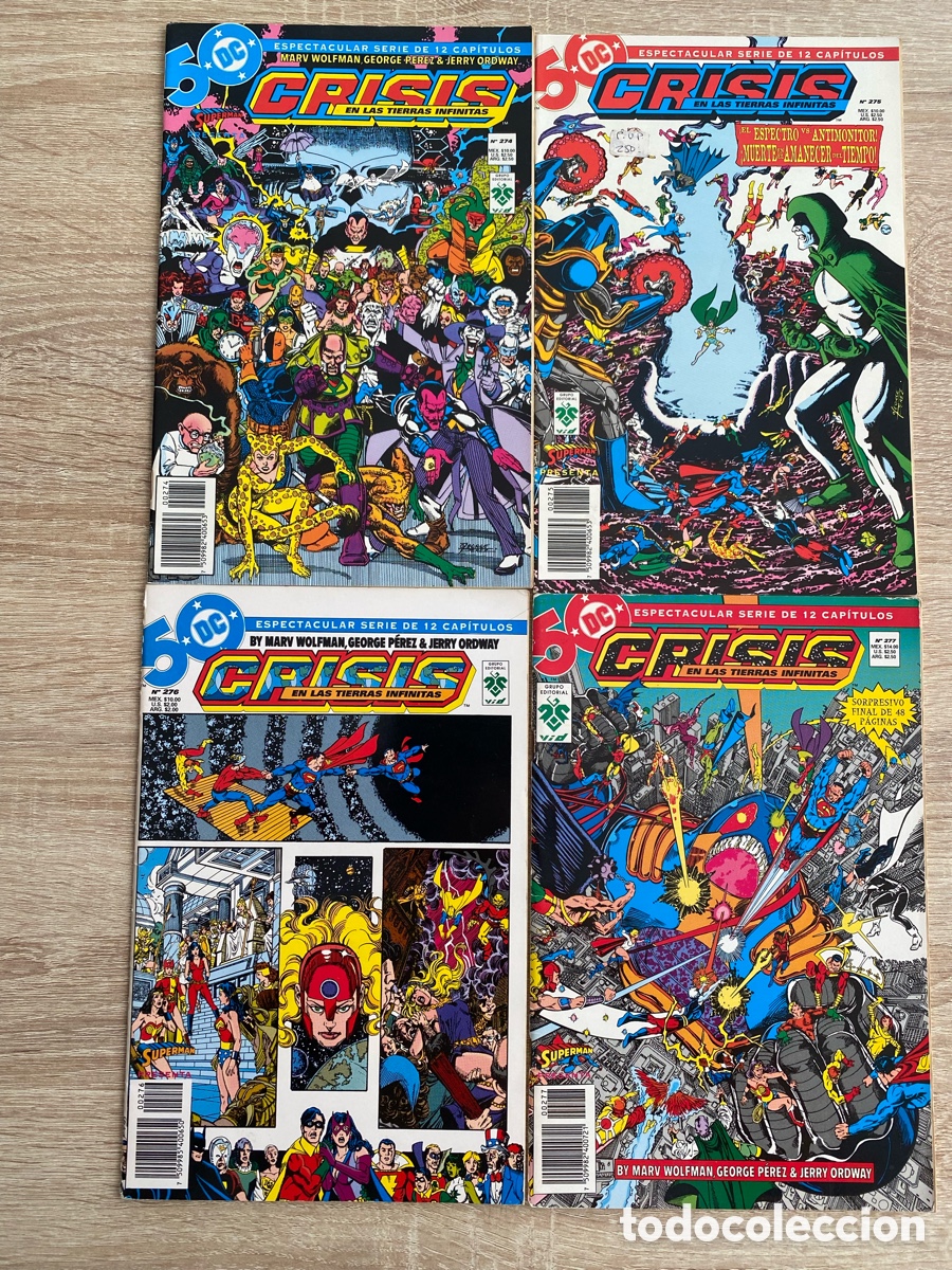 C&oacute;mics: Crisis en las Tierras Infinitas. Casi completa falta el 2 - Foto 2