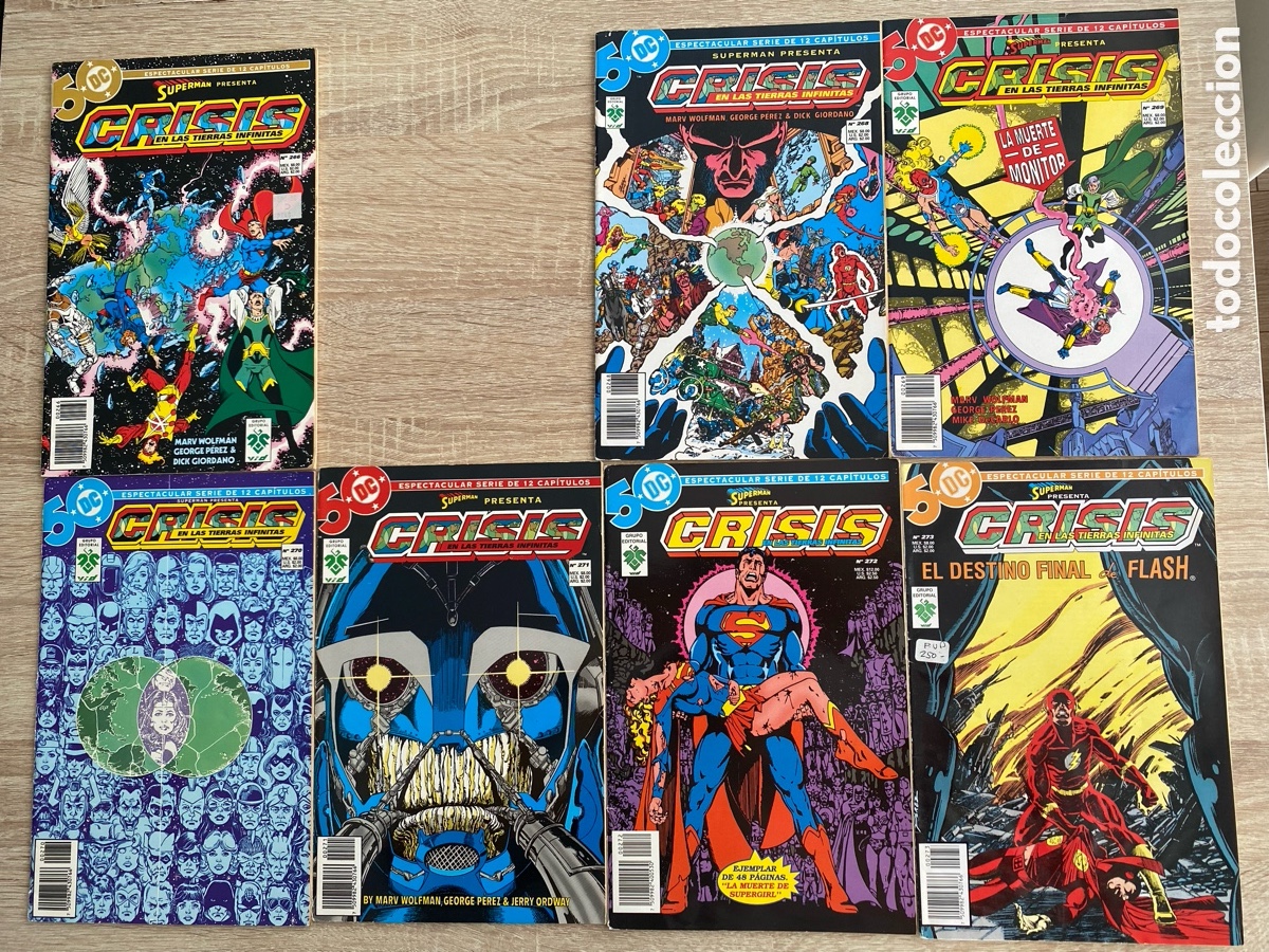 C&oacute;mics: Crisis en las Tierras Infinitas. Casi completa falta el 2 - Foto 1